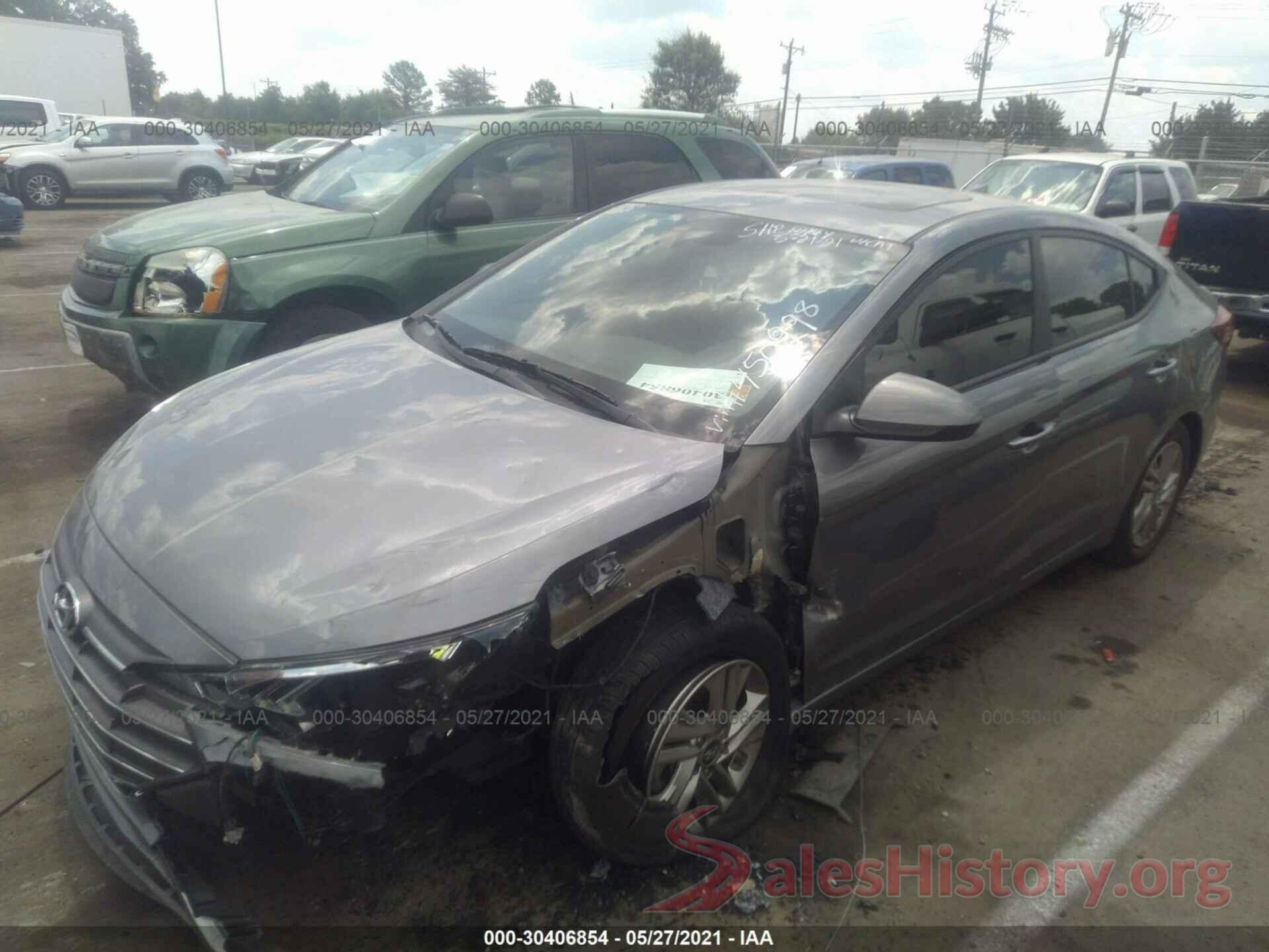 5NPD84LF4KH450998 2019 HYUNDAI ELANTRA