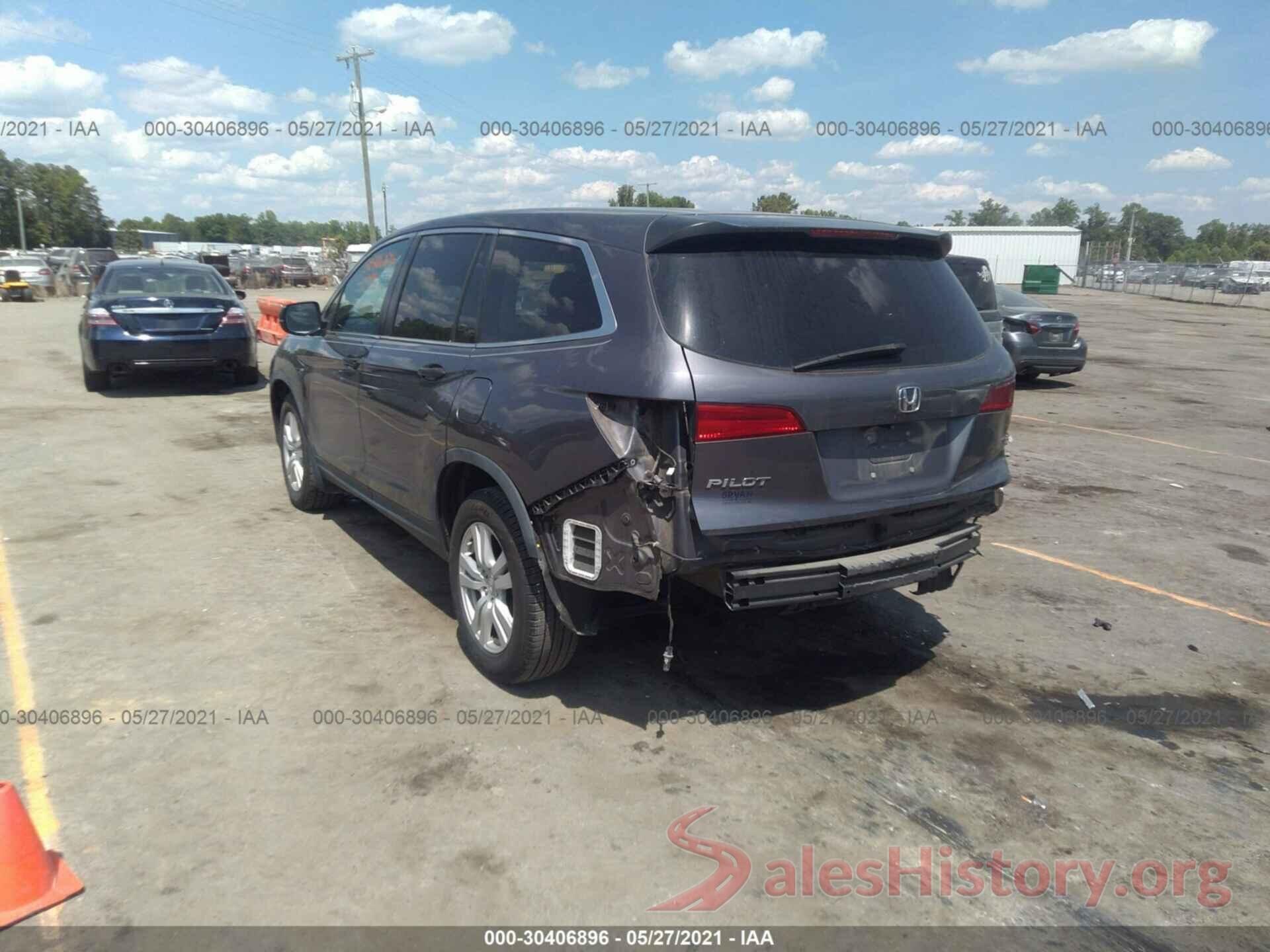 5FNYF5H10GB037203 2016 HONDA PILOT