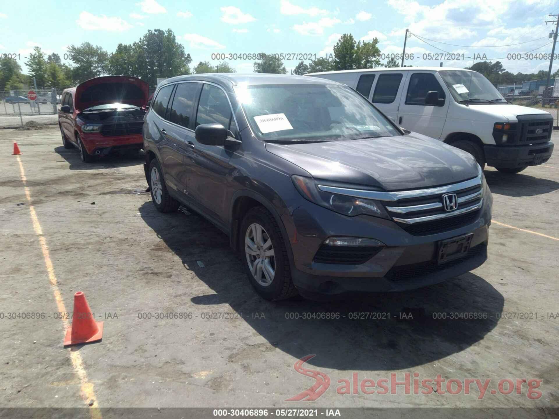 5FNYF5H10GB037203 2016 HONDA PILOT