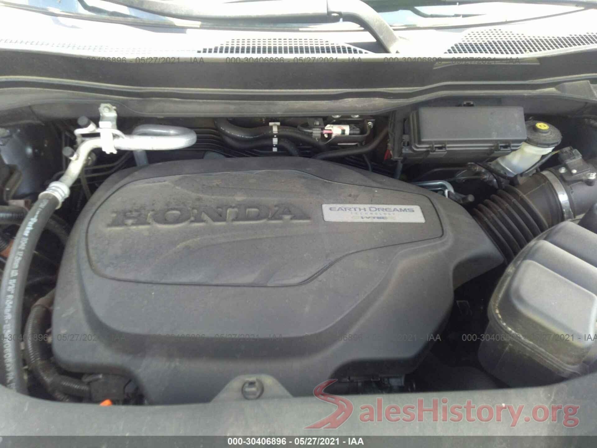 5FNYF5H10GB037203 2016 HONDA PILOT