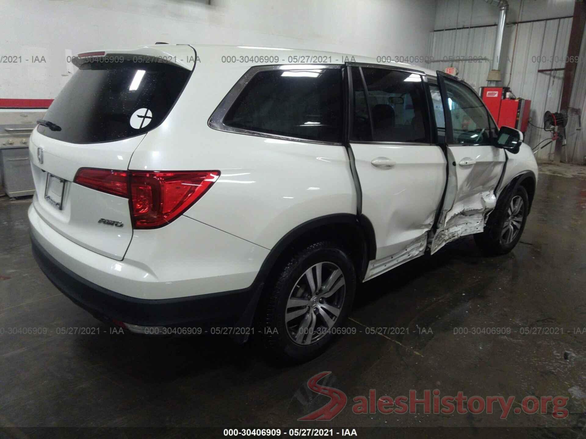 5FNYF6H39GB094149 2016 HONDA PILOT