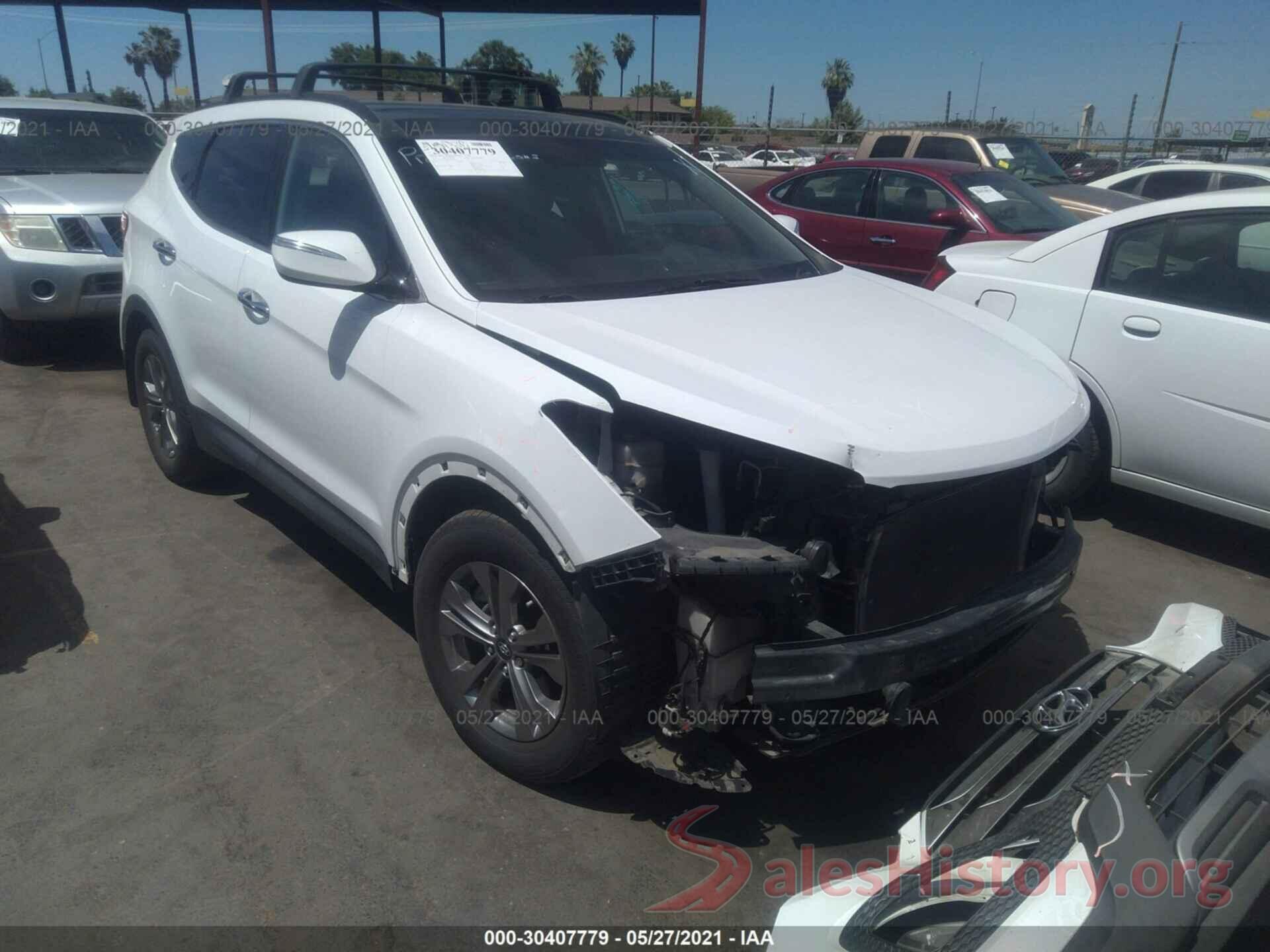 5XYZUDLB8GG324639 2016 HYUNDAI SANTA FE SPORT