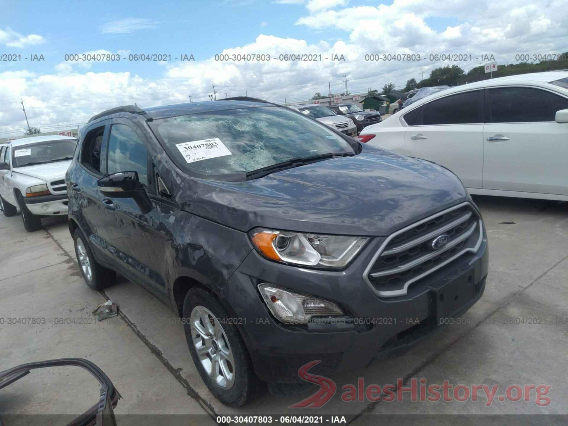 MAJ3S2GE3KC267340 2019 FORD ECOSPORT