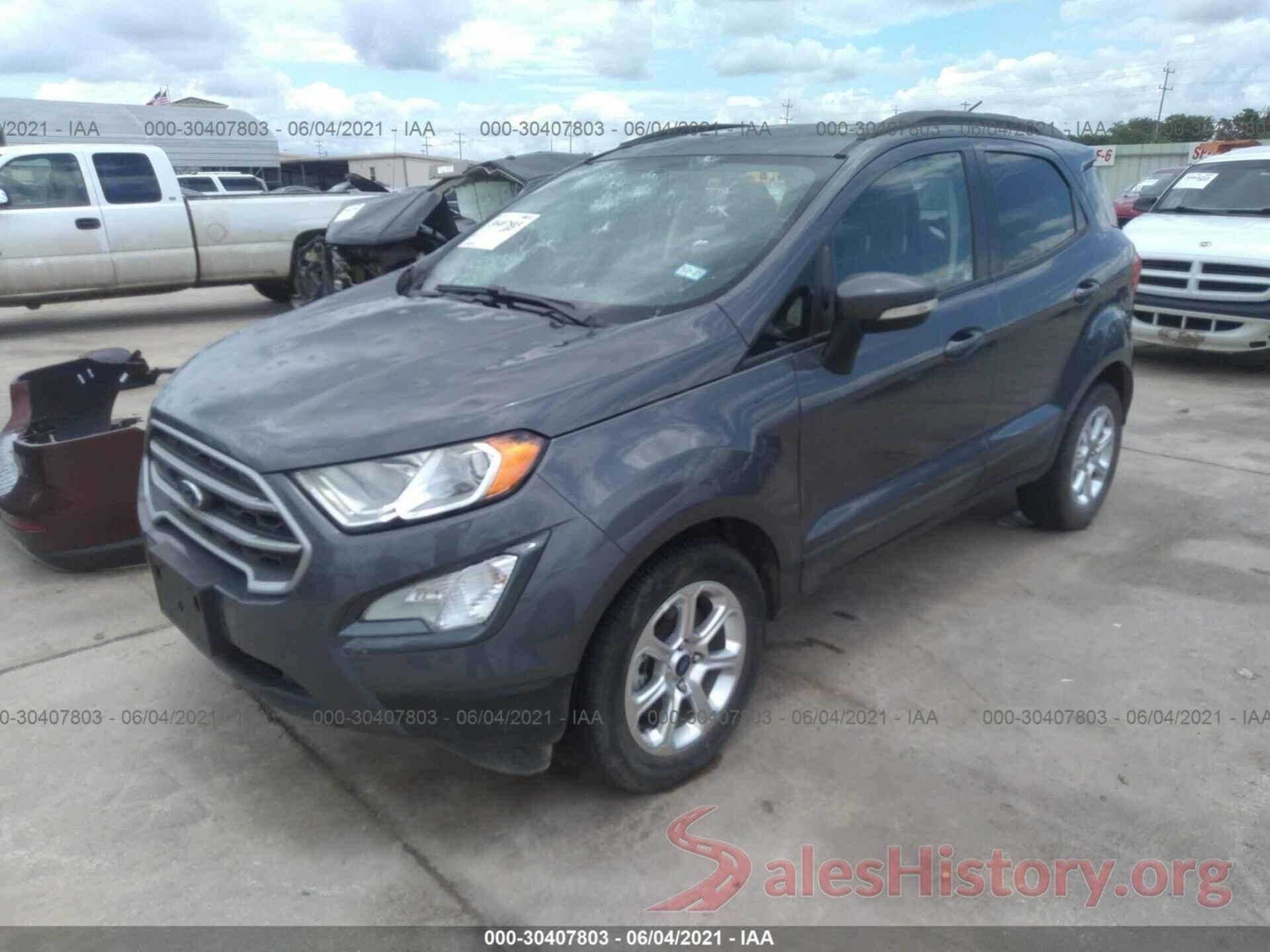 MAJ3S2GE3KC267340 2019 FORD ECOSPORT