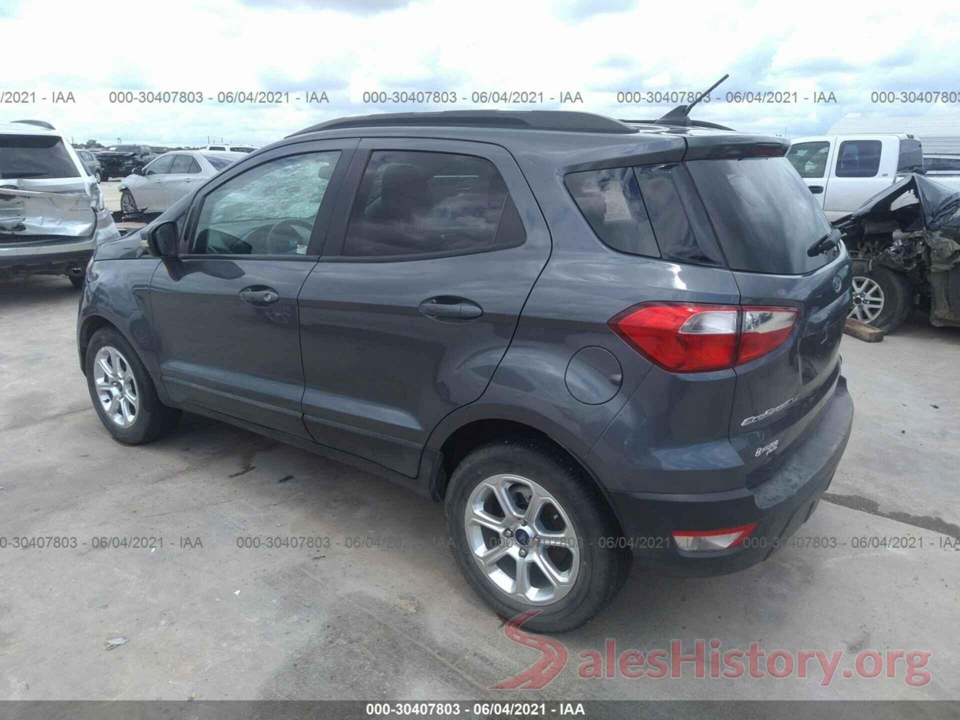 MAJ3S2GE3KC267340 2019 FORD ECOSPORT