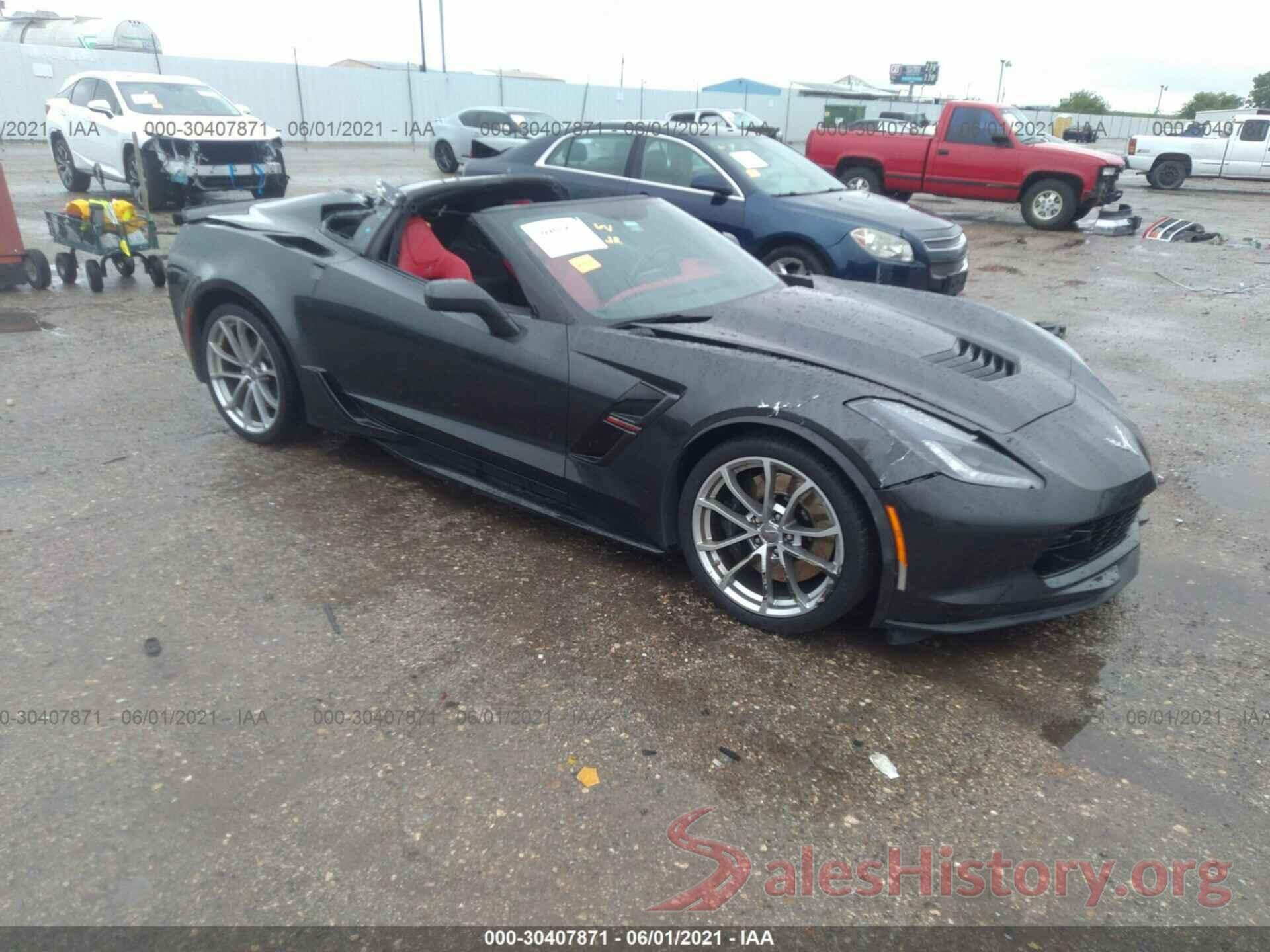 1G1YY2D77K5105406 2019 CHEVROLET CORVETTE