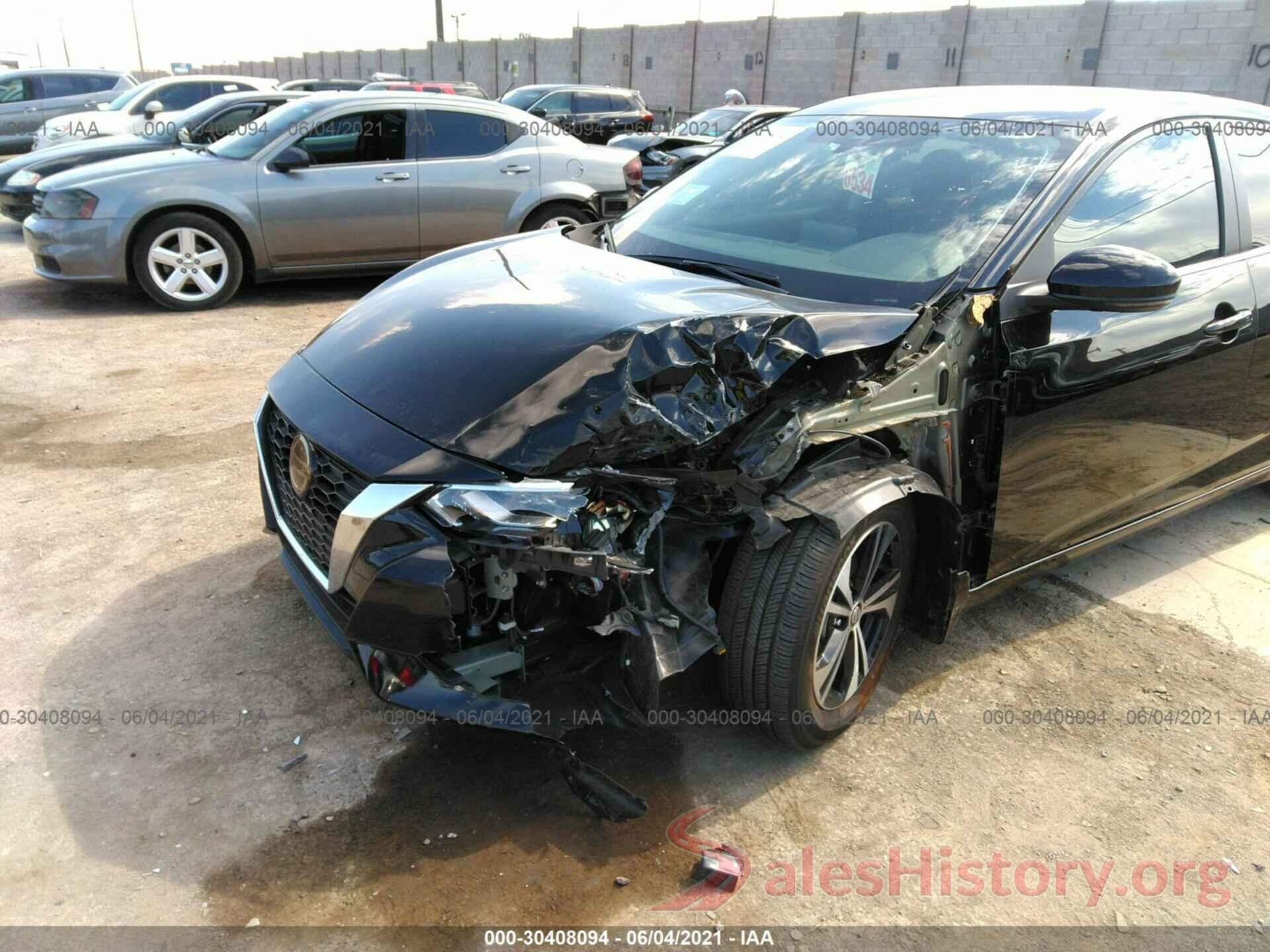 3N1AB8CV4LY283066 2020 NISSAN SENTRA