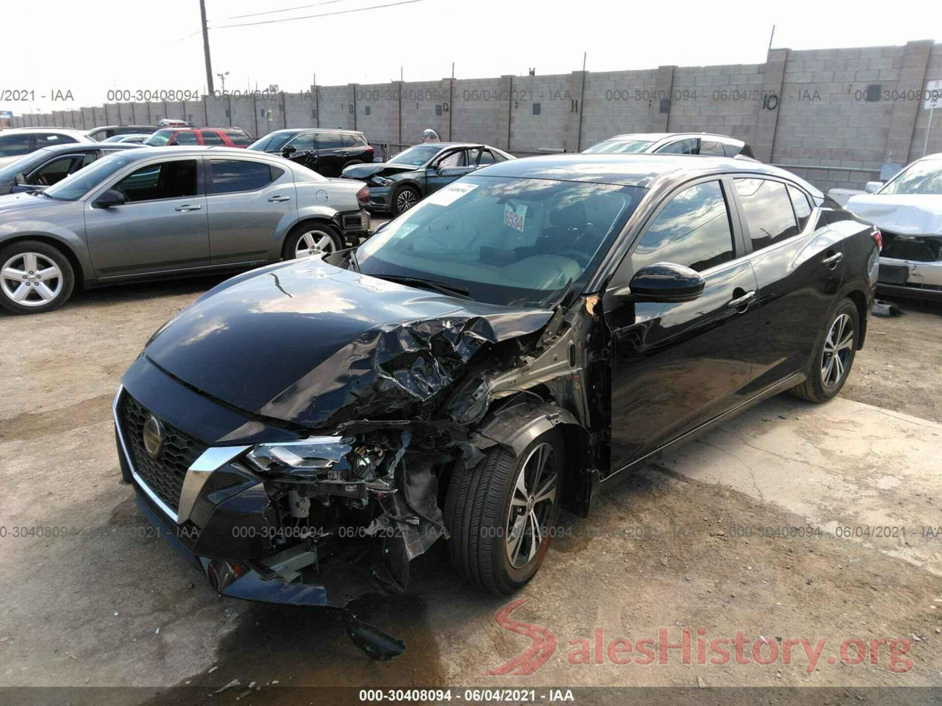 3N1AB8CV4LY283066 2020 NISSAN SENTRA