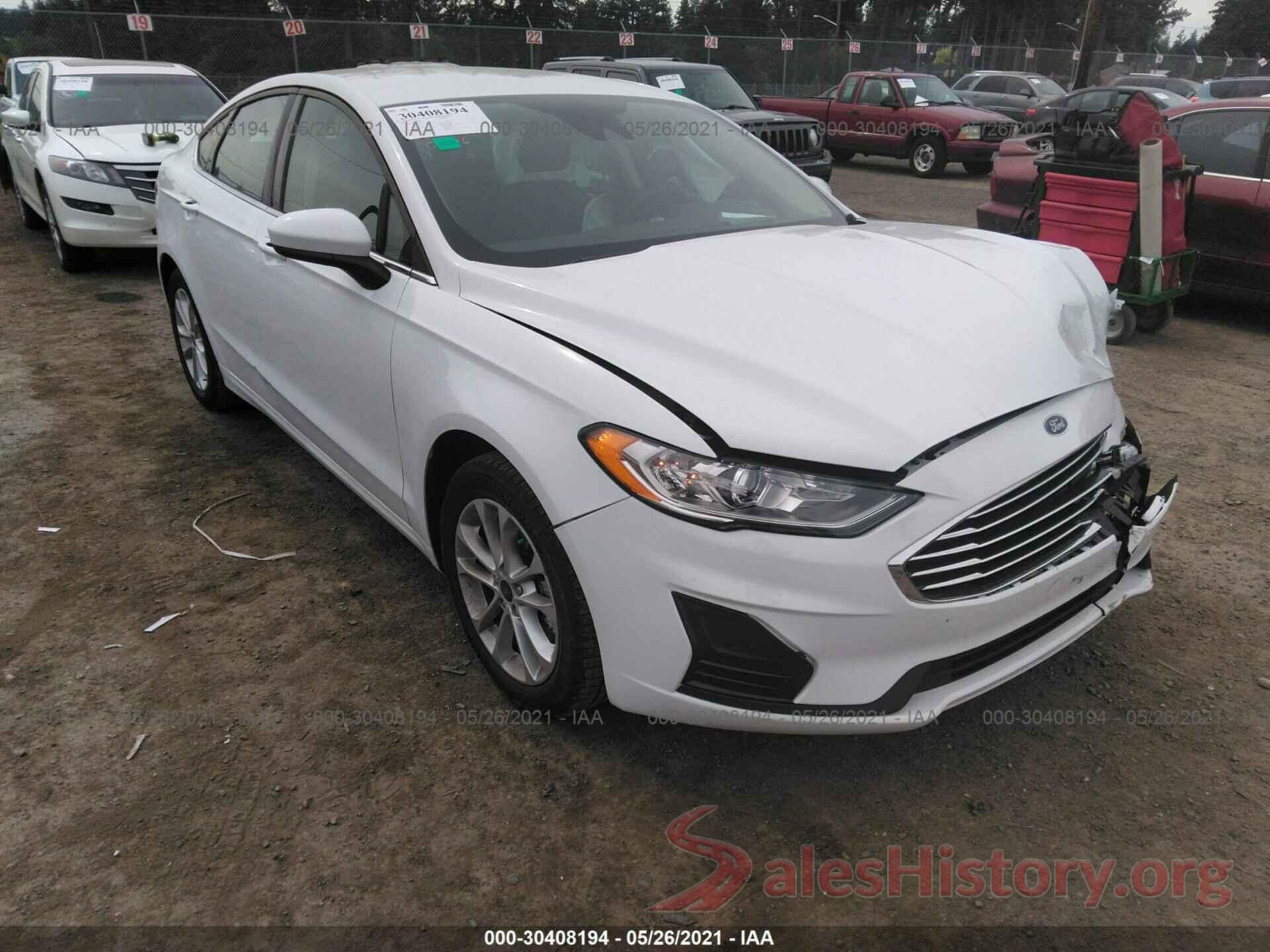 3FA6P0HD6LR255887 2020 FORD FUSION