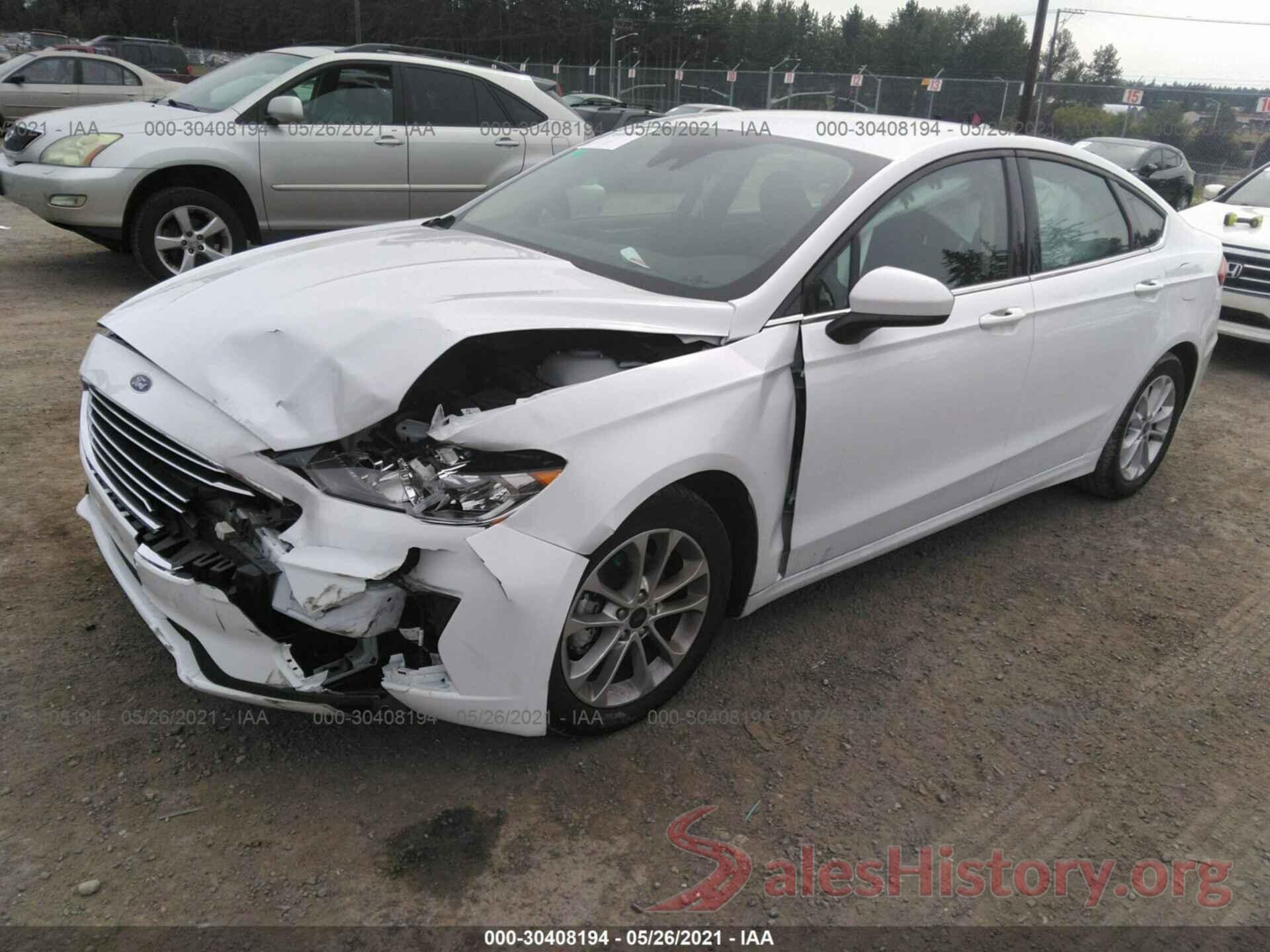 3FA6P0HD6LR255887 2020 FORD FUSION