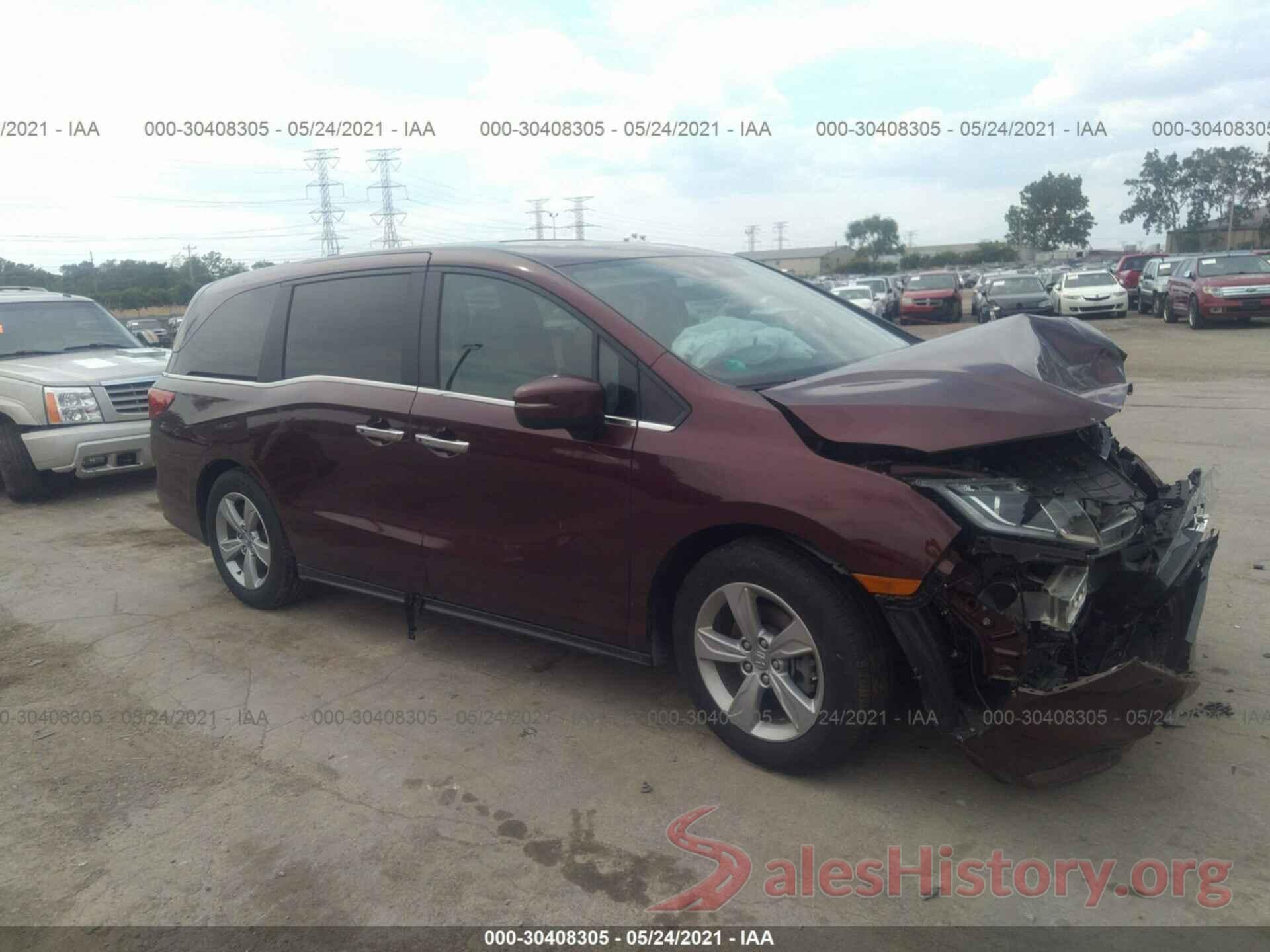 5FNRL6H71KB083672 2019 HONDA ODYSSEY