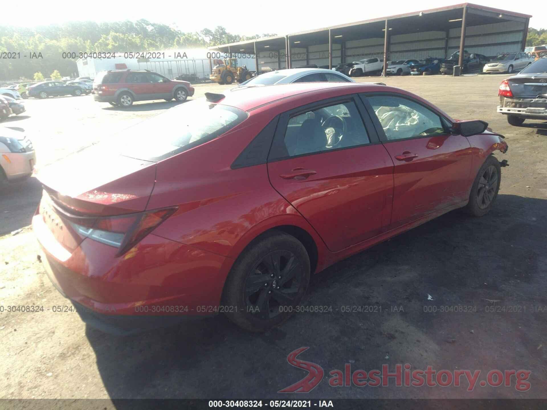 5NPLM4AG4MH011547 2021 HYUNDAI ELANTRA