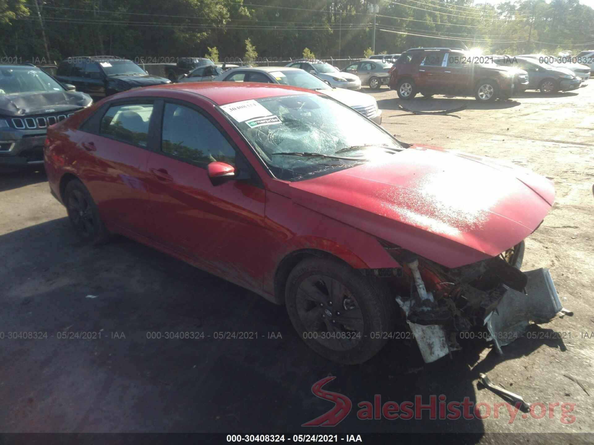 5NPLM4AG4MH011547 2021 HYUNDAI ELANTRA