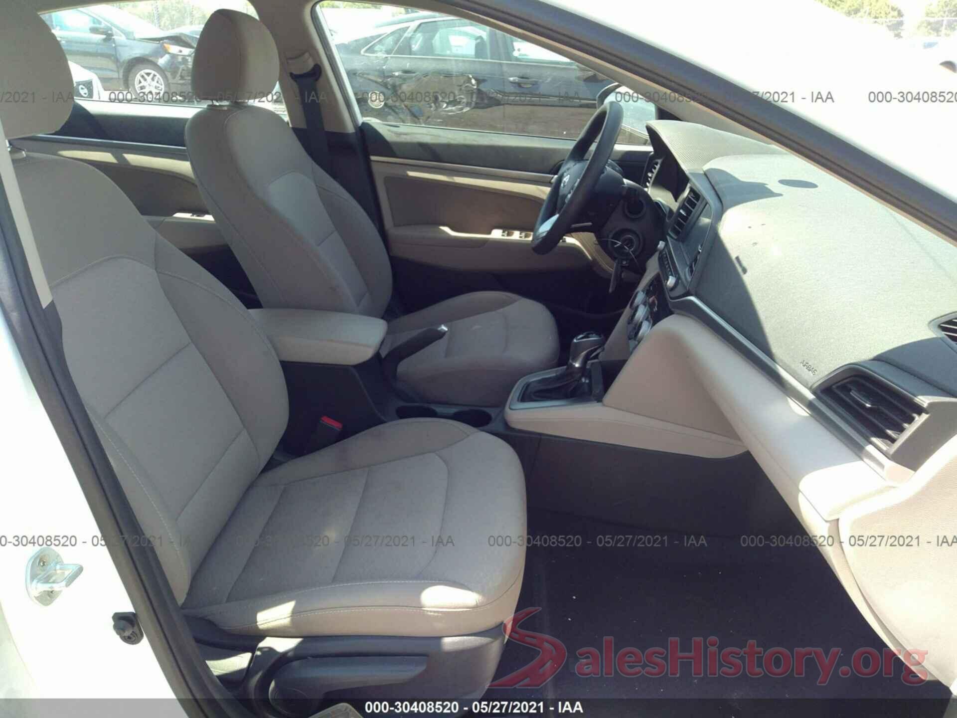 5NPD84LF8KH460126 2019 HYUNDAI ELANTRA