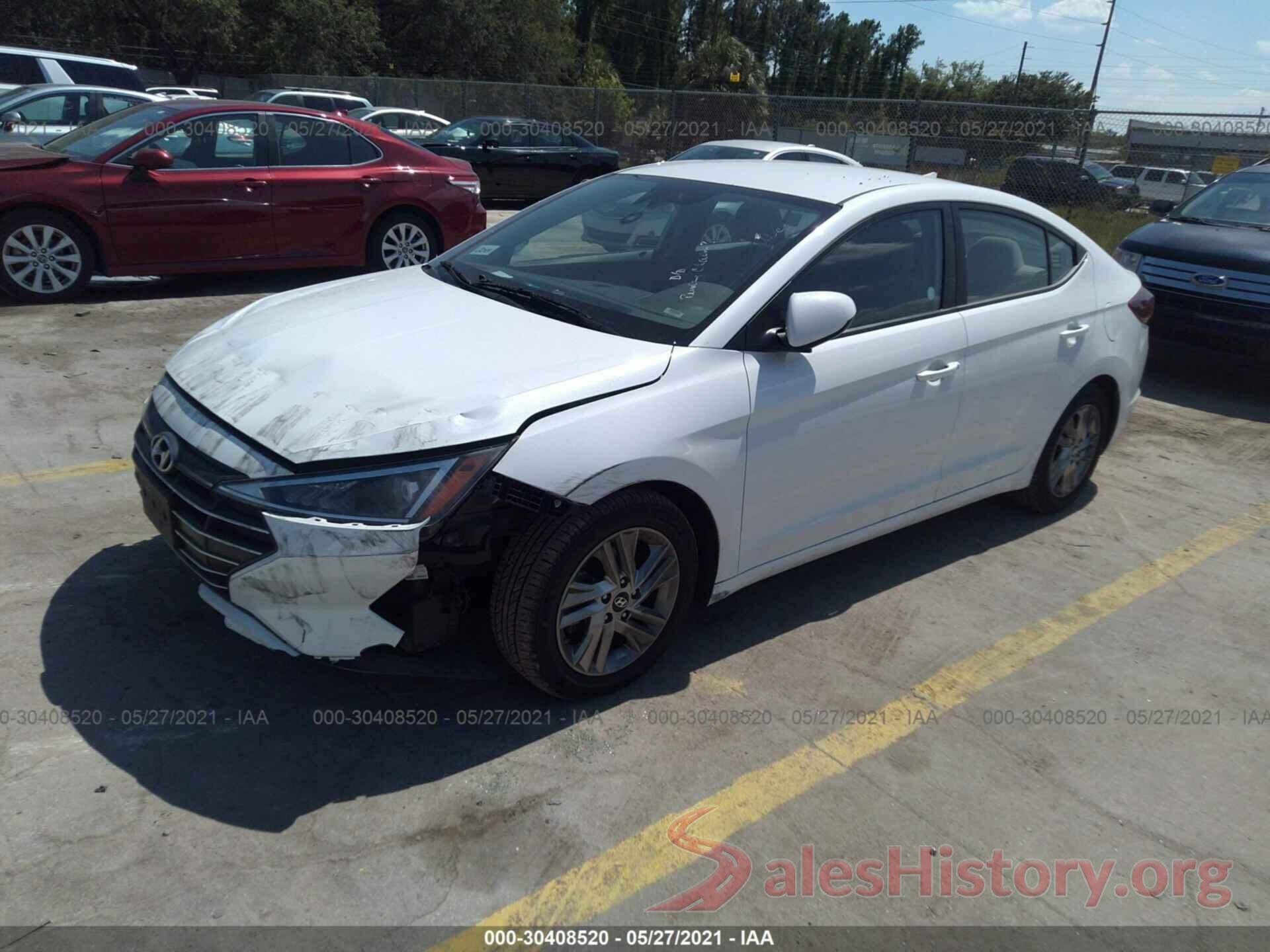 5NPD84LF8KH460126 2019 HYUNDAI ELANTRA