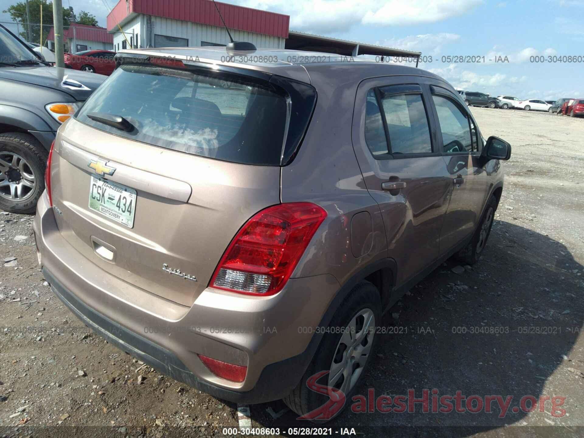 3GNCJKSB6JL153532 2018 CHEVROLET TRAX