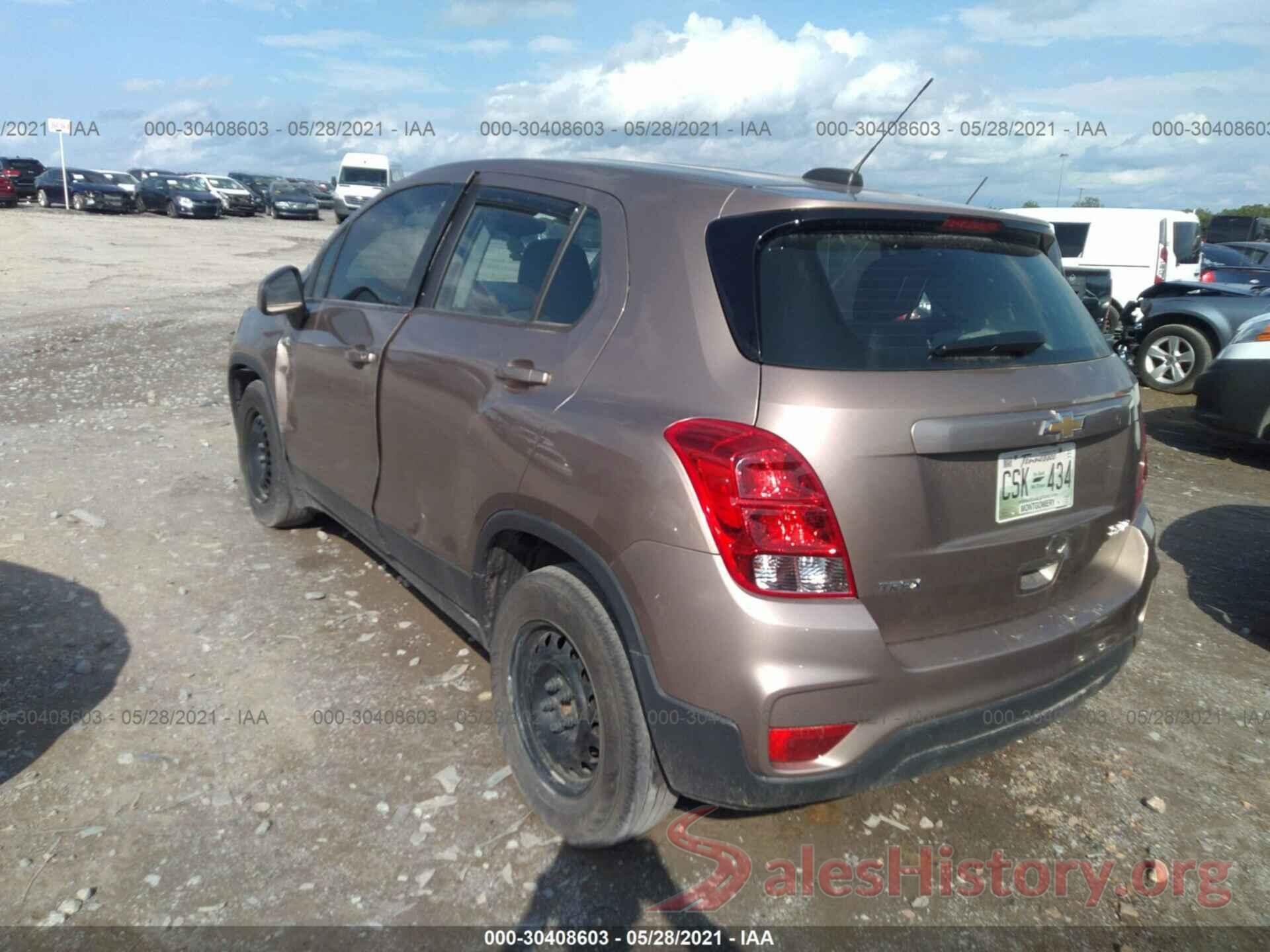 3GNCJKSB6JL153532 2018 CHEVROLET TRAX