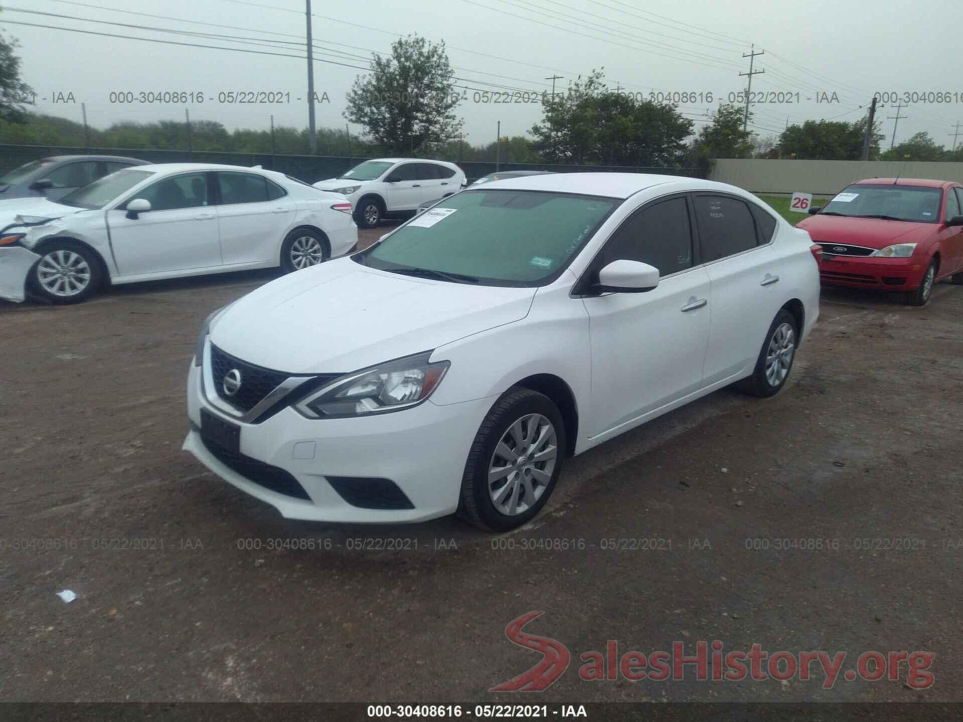 3N1AB7AP0HY282406 2017 NISSAN SENTRA