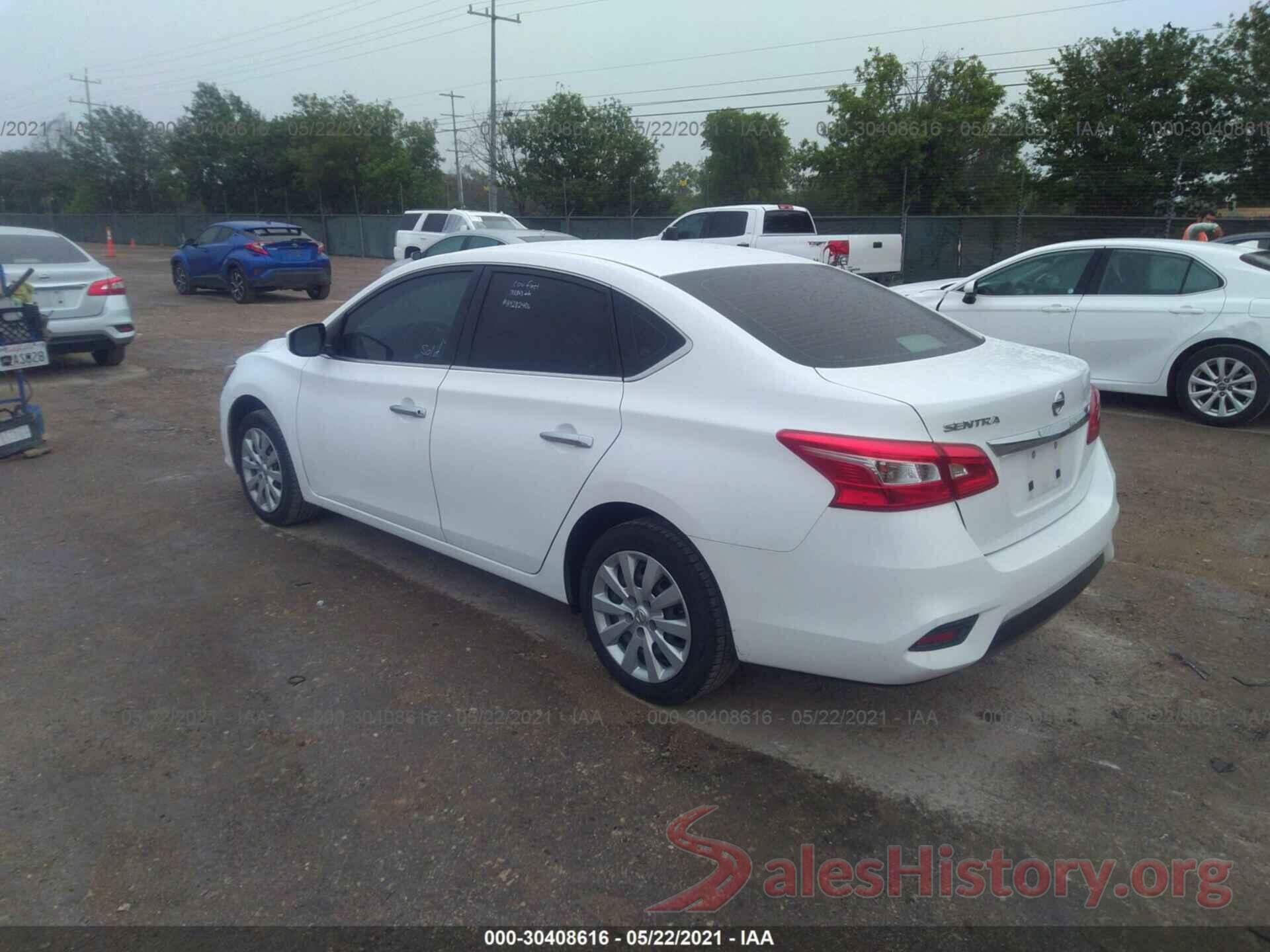 3N1AB7AP0HY282406 2017 NISSAN SENTRA