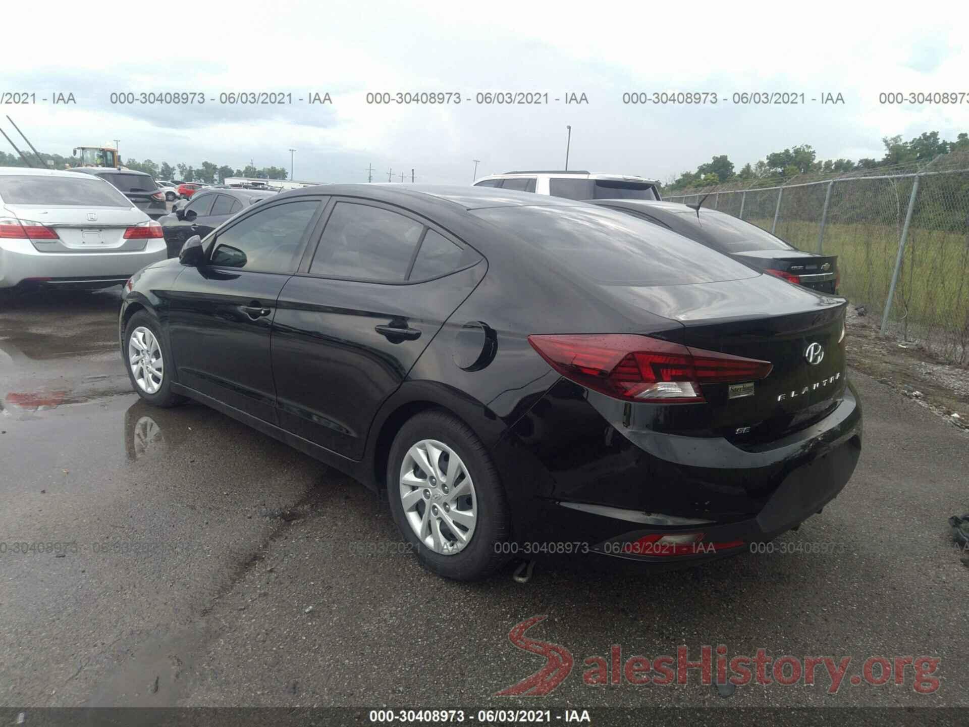 5NPD74LF8LH600289 2020 HYUNDAI ELANTRA