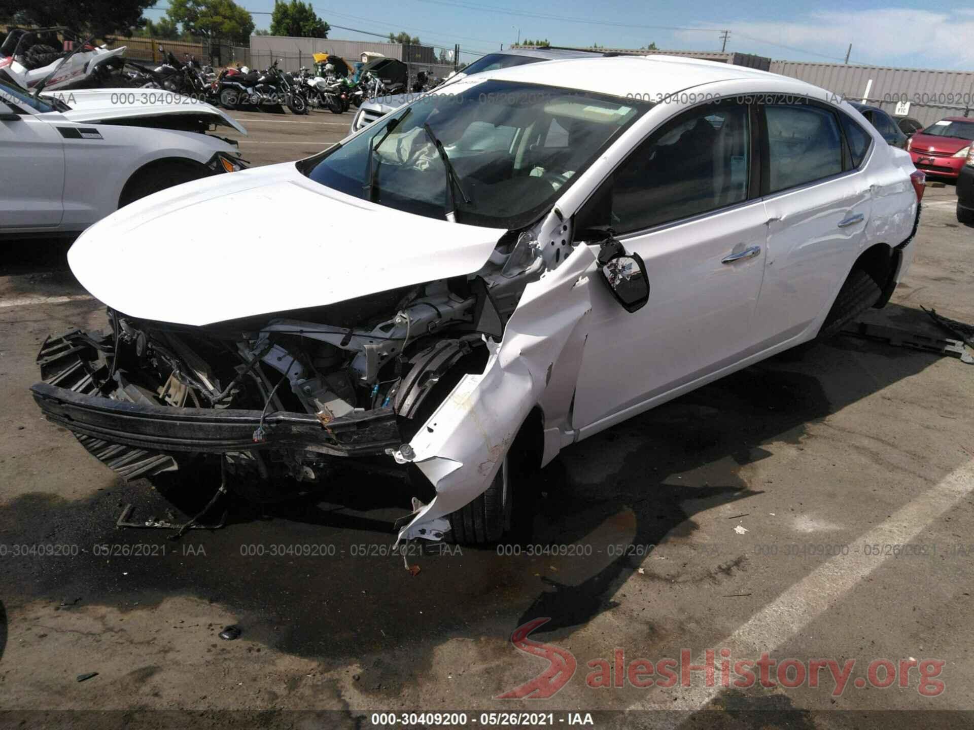 3N1AB7APXKY292111 2019 NISSAN SENTRA