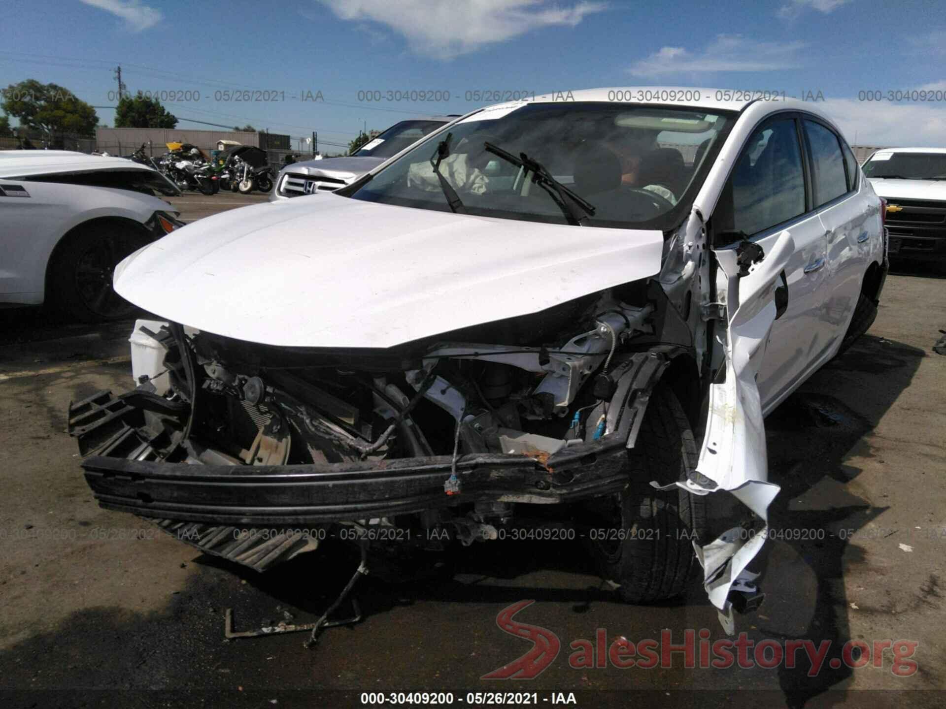 3N1AB7APXKY292111 2019 NISSAN SENTRA