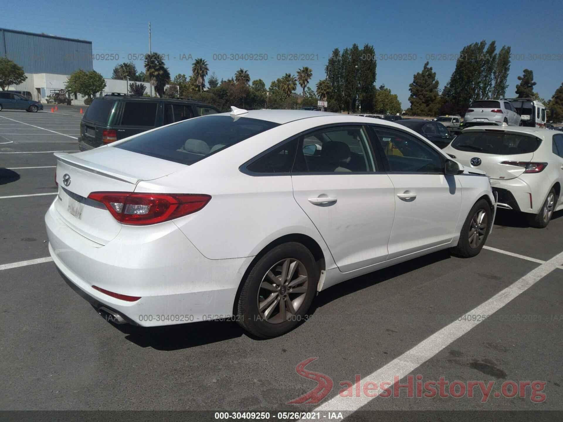 5NPE24AF8GH348782 2016 HYUNDAI SONATA