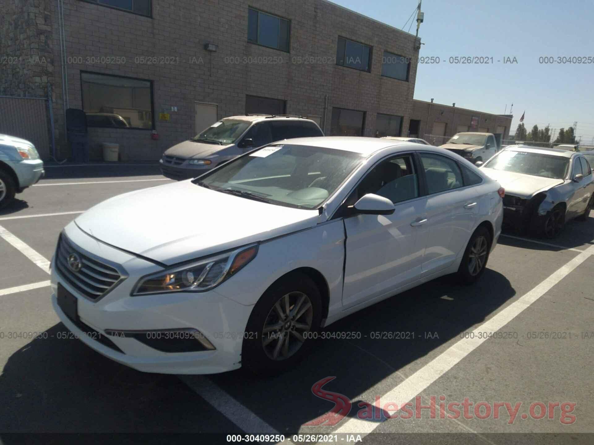 5NPE24AF8GH348782 2016 HYUNDAI SONATA