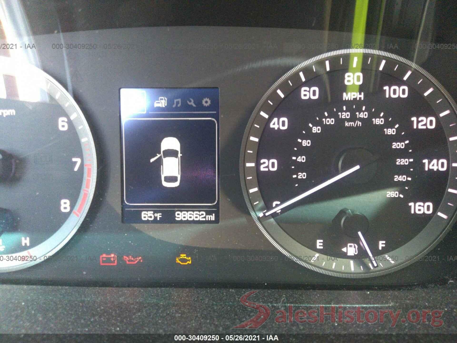 5NPE24AF8GH348782 2016 HYUNDAI SONATA