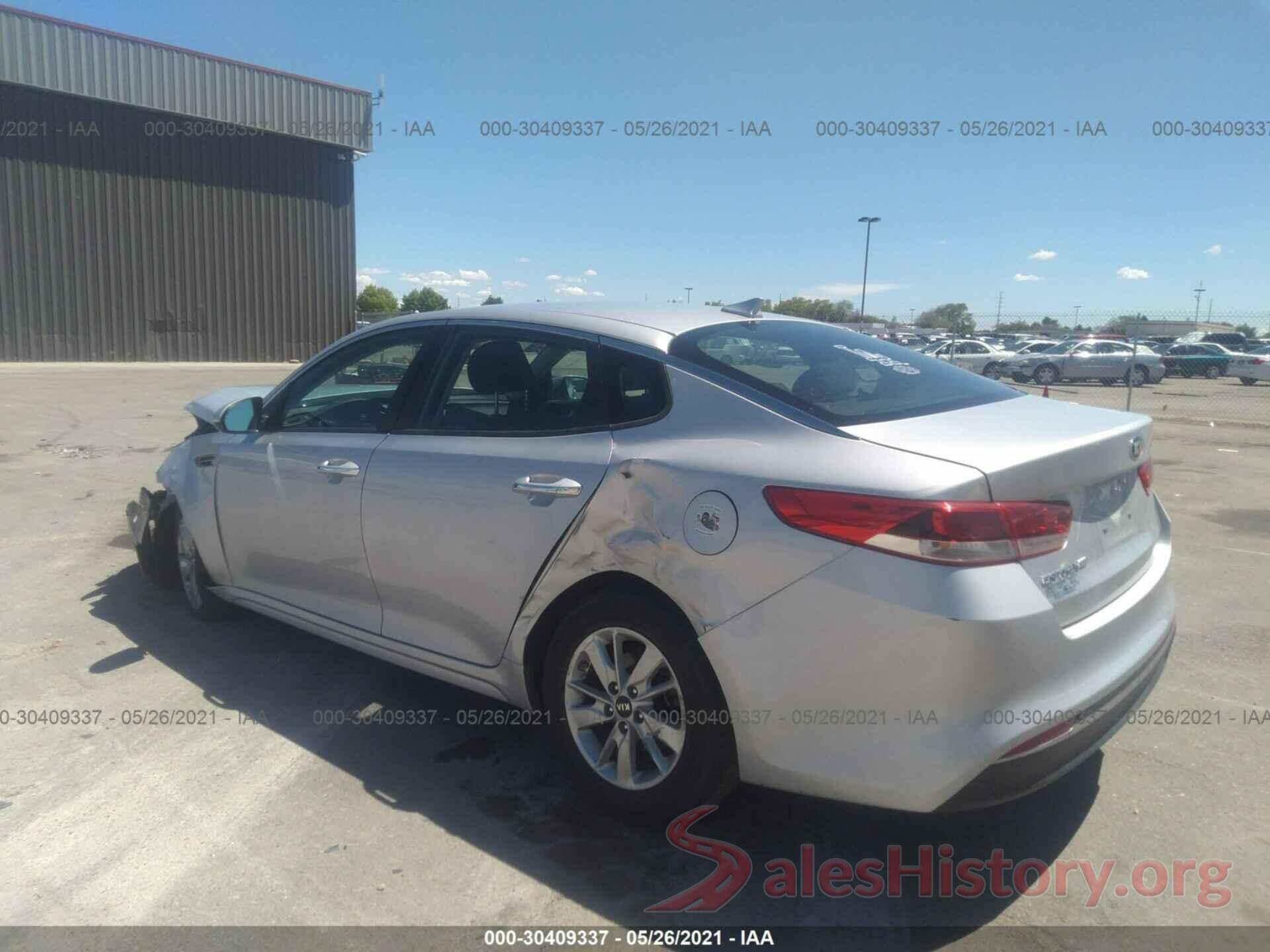 KNAGT4L34H5162163 2017 KIA OPTIMA