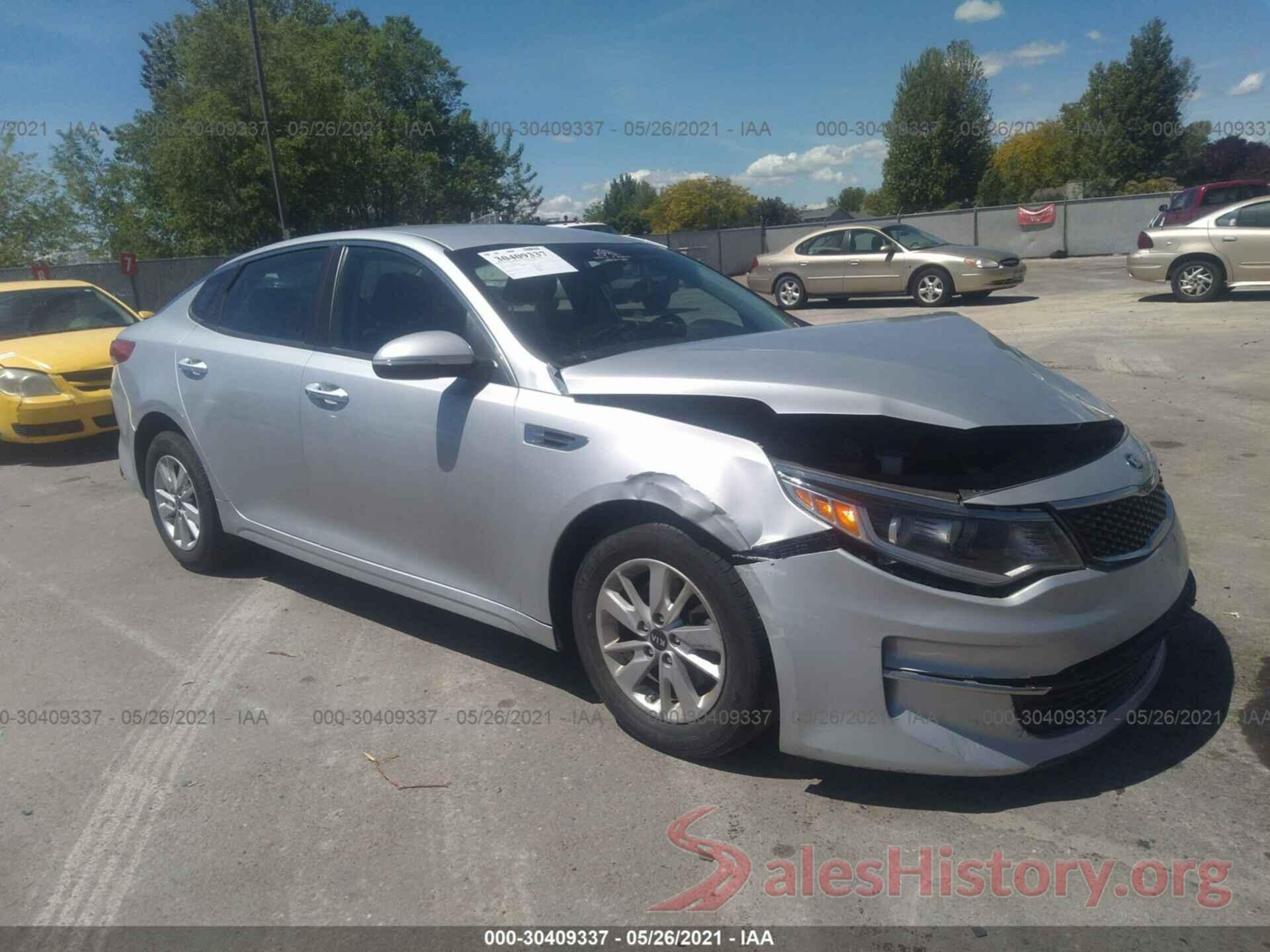 KNAGT4L34H5162163 2017 KIA OPTIMA