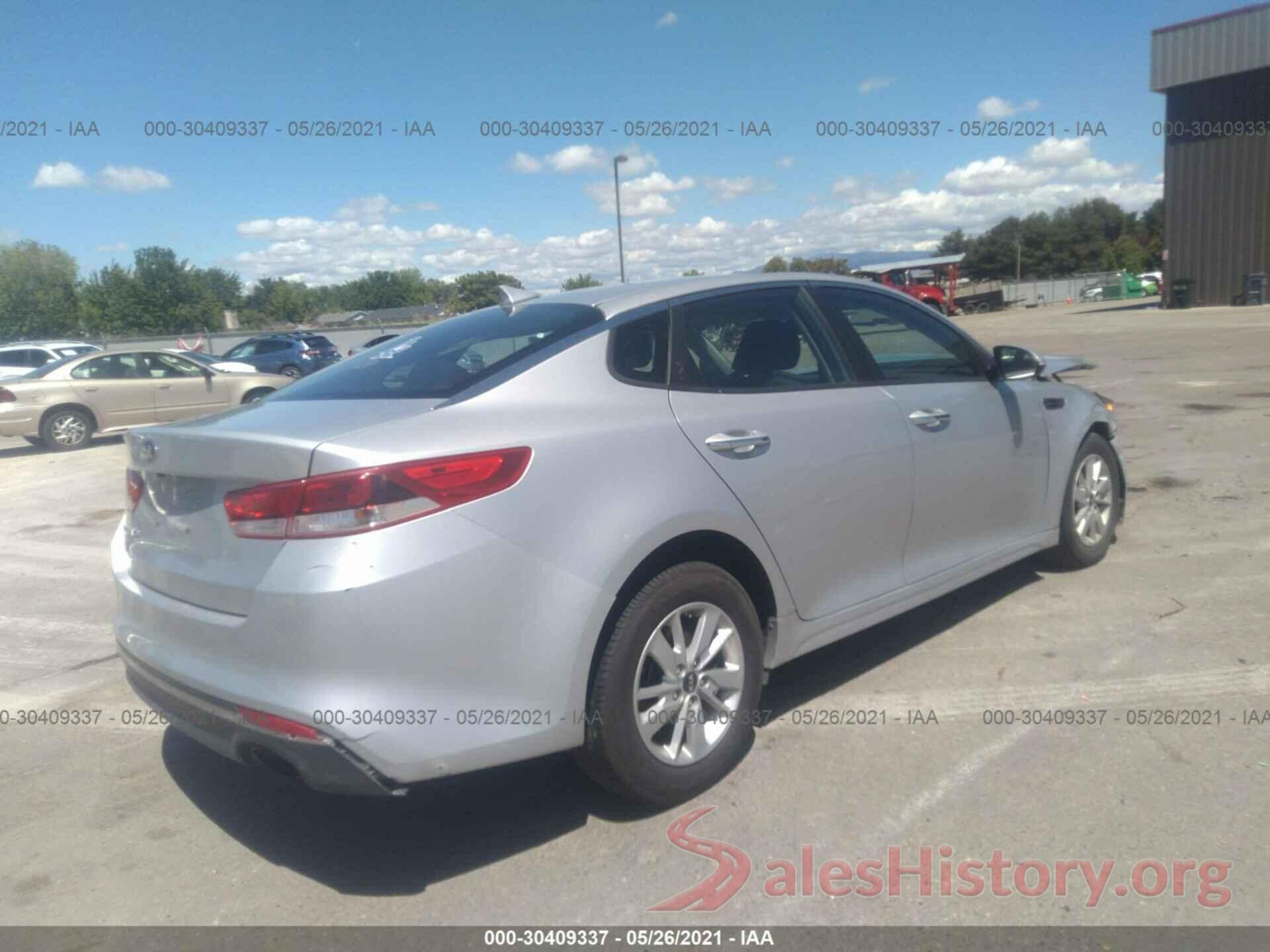 KNAGT4L34H5162163 2017 KIA OPTIMA