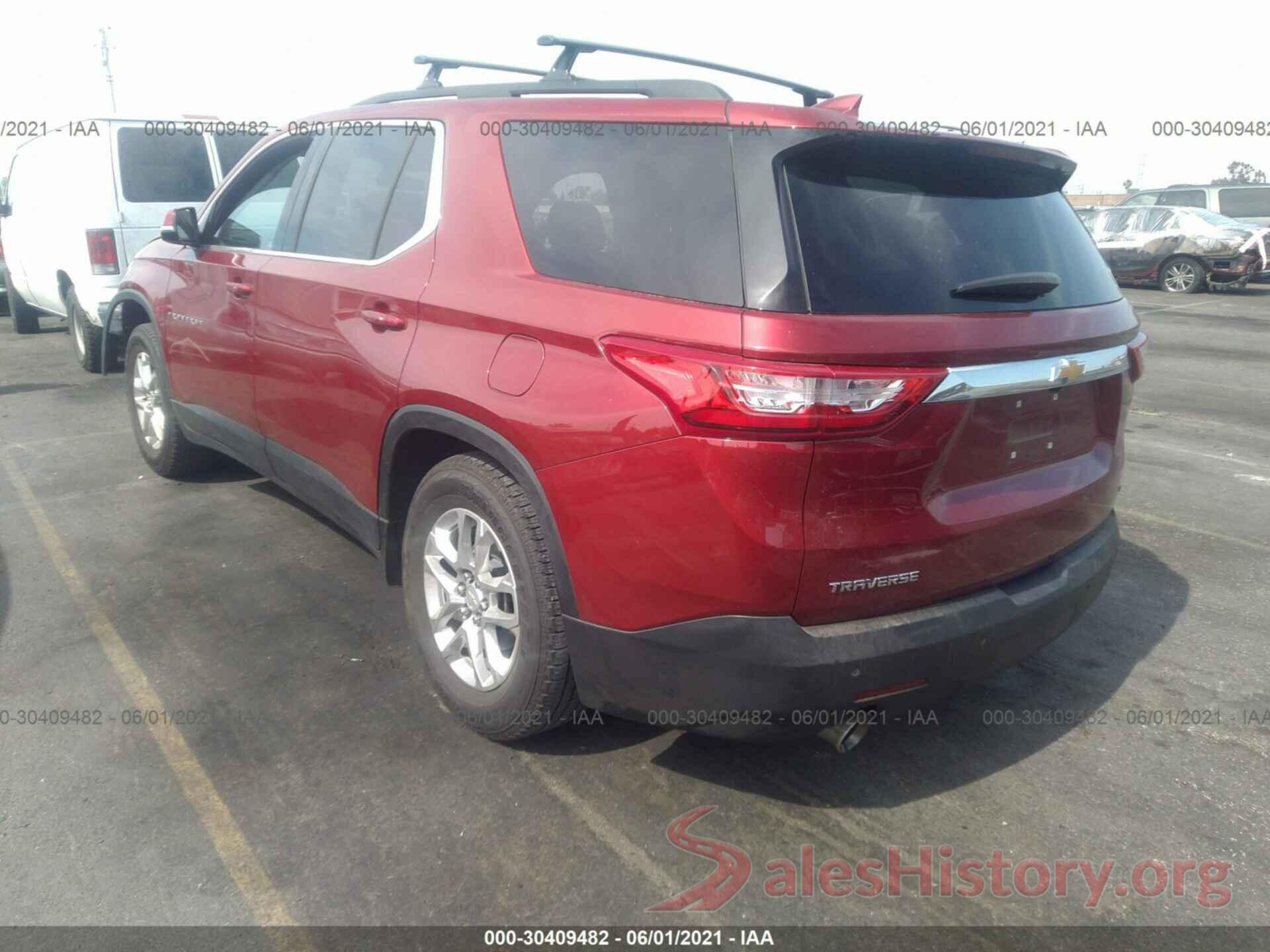 1GNERGKW7LJ161585 2020 CHEVROLET TRAVERSE