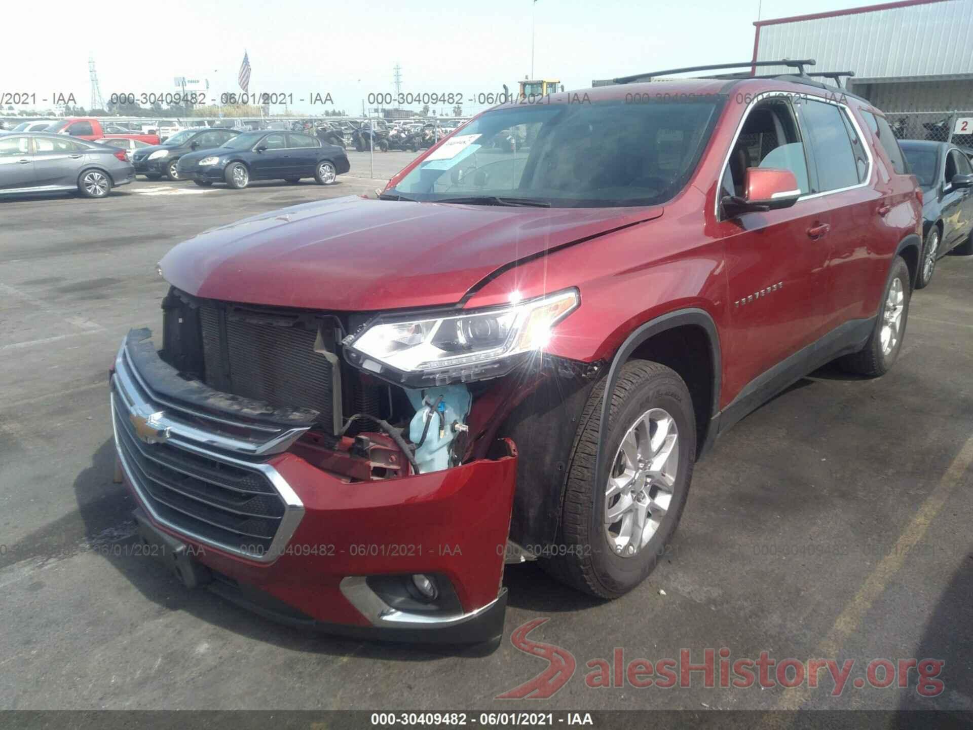 1GNERGKW7LJ161585 2020 CHEVROLET TRAVERSE