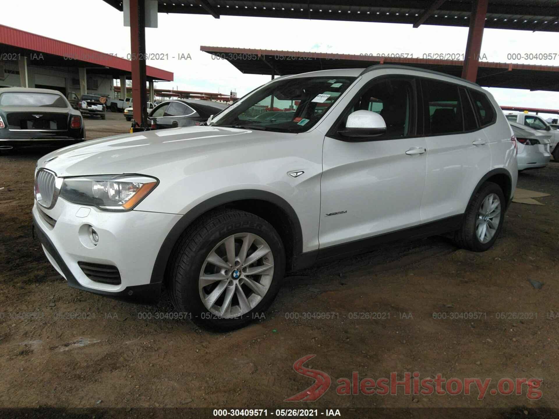 5UXWY3C53G0N87962 2016 BMW X3