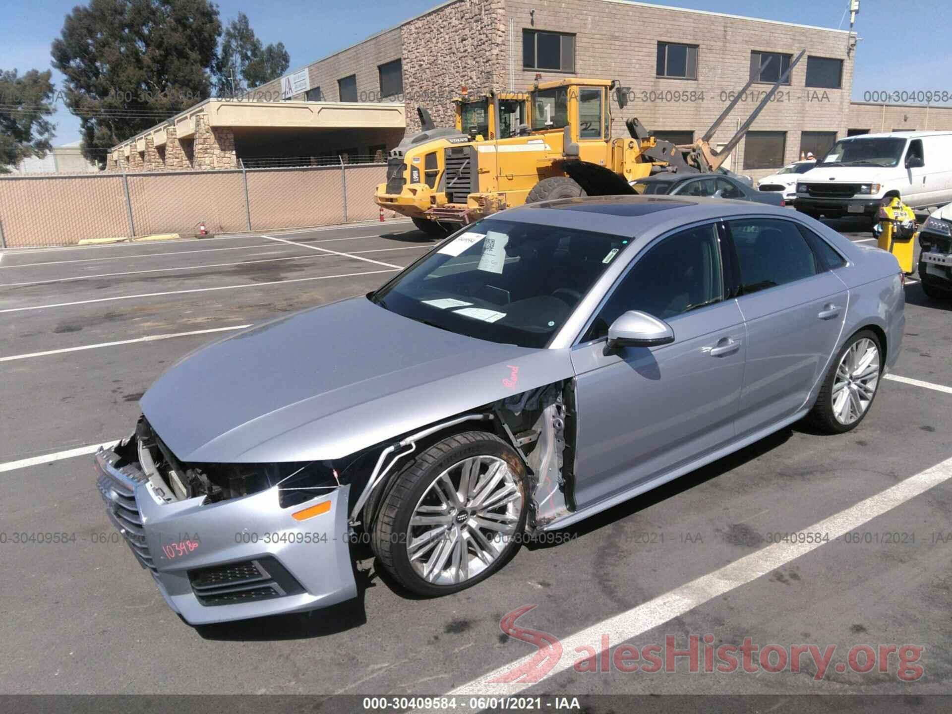 WAUENAF42HN030202 2017 AUDI A4