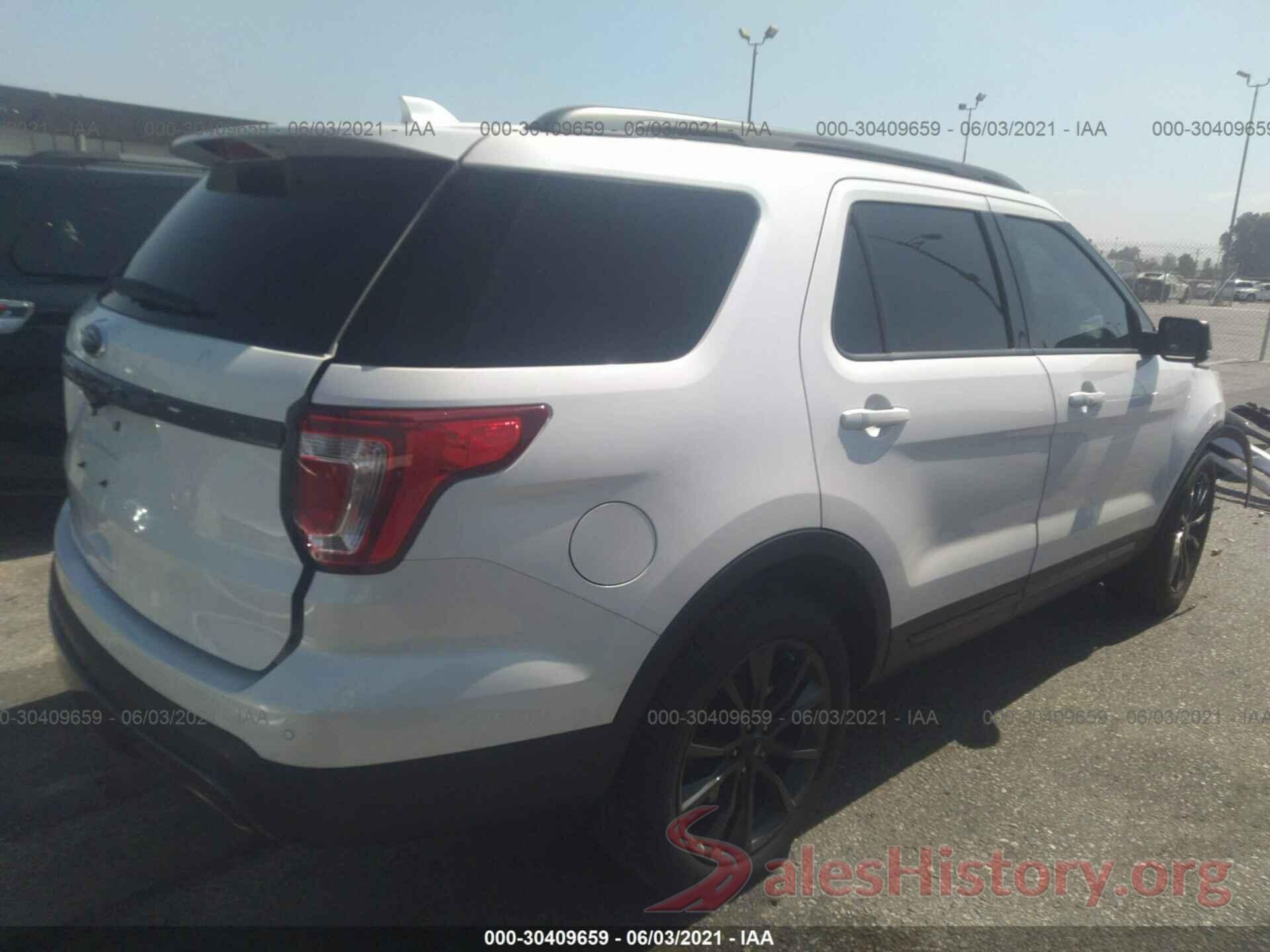 1FM5K7D81HGA27554 2017 FORD EXPLORER