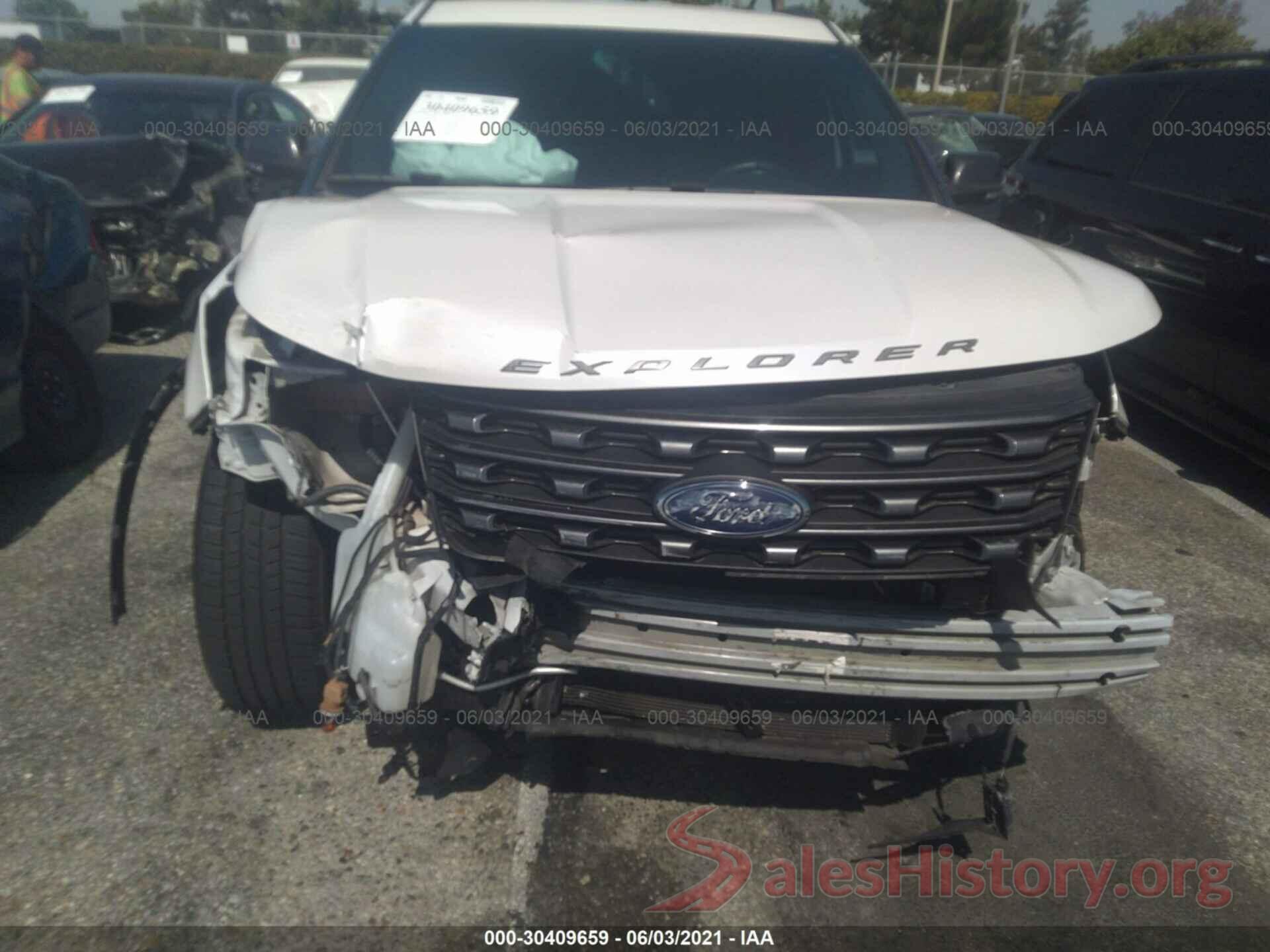 1FM5K7D81HGA27554 2017 FORD EXPLORER