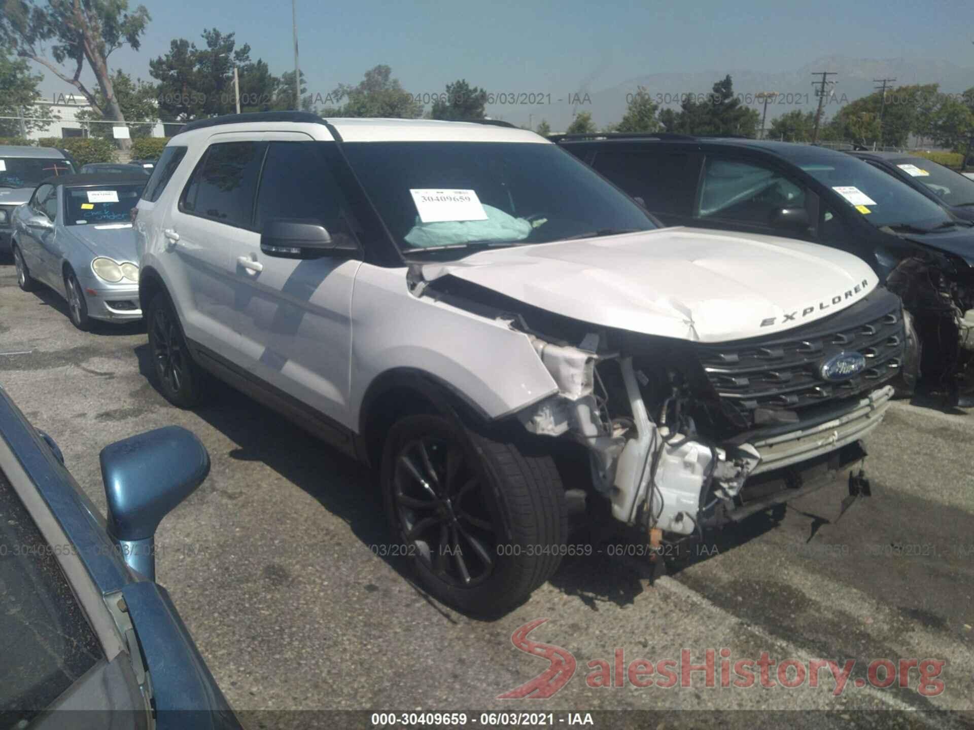 1FM5K7D81HGA27554 2017 FORD EXPLORER