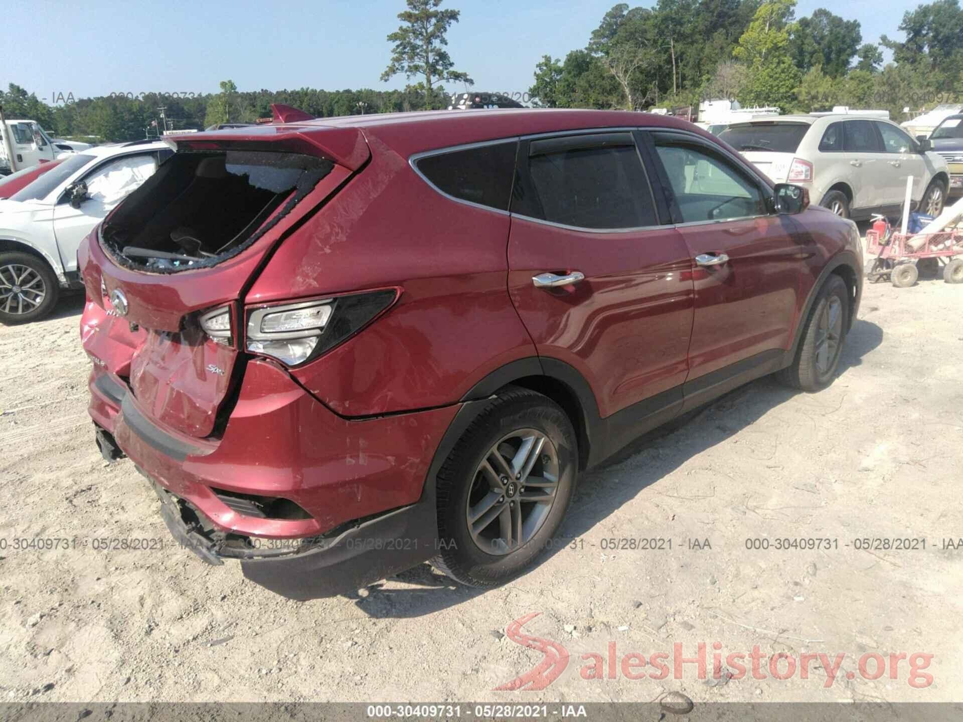 5XYZT3LB4HG383153 2017 HYUNDAI SANTA FE SPORT