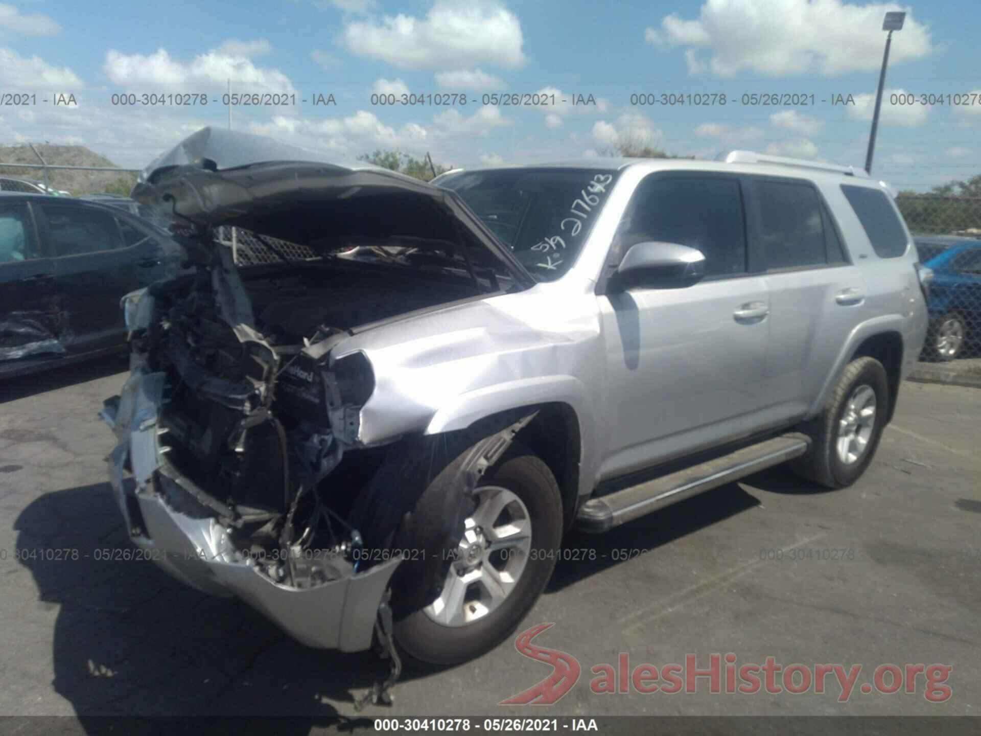 JTEZU5JR7G5120702 2016 TOYOTA 4RUNNER