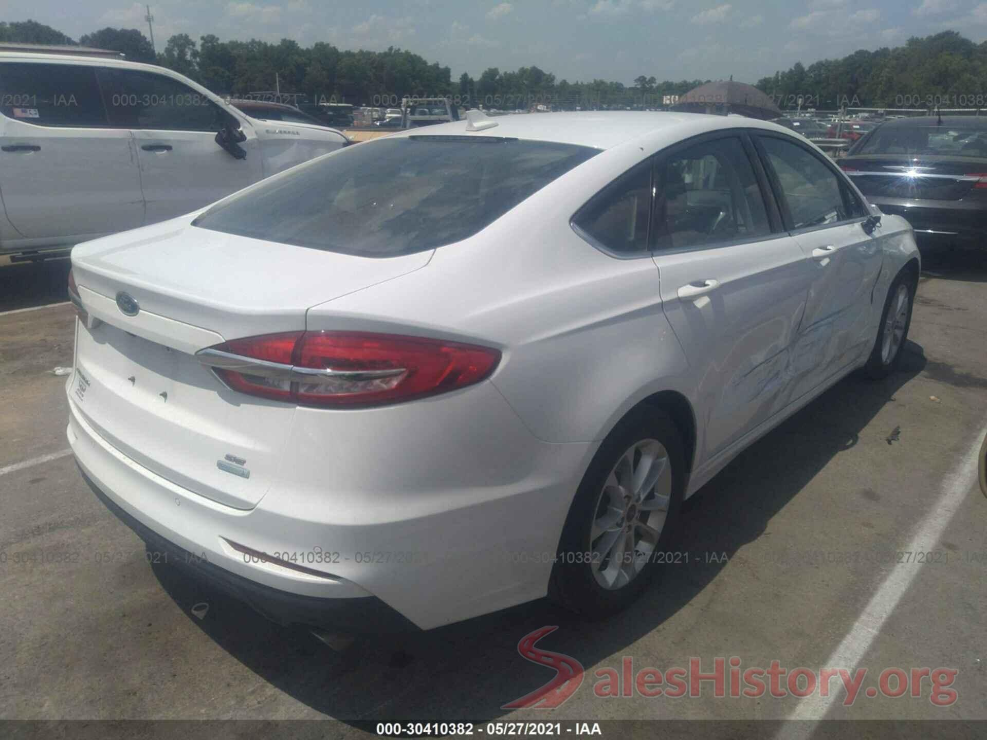 3FA6P0HD4KR280396 2019 FORD FUSION