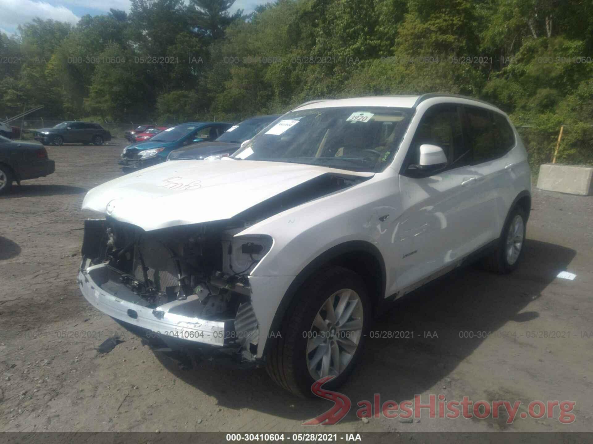 5UXWX9C55G0D77971 2016 BMW X3