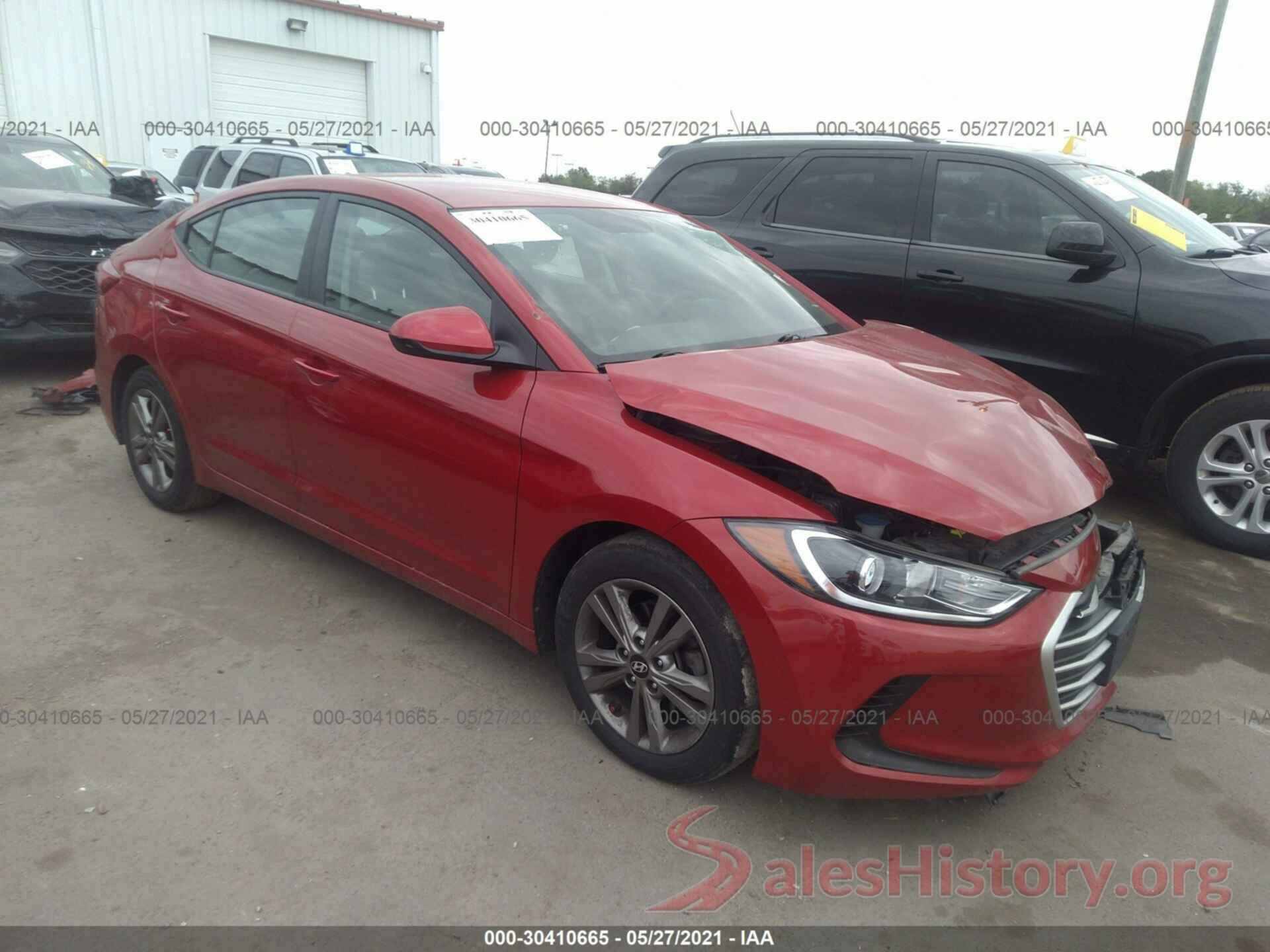 5NPD84LF9JH316390 2018 HYUNDAI ELANTRA