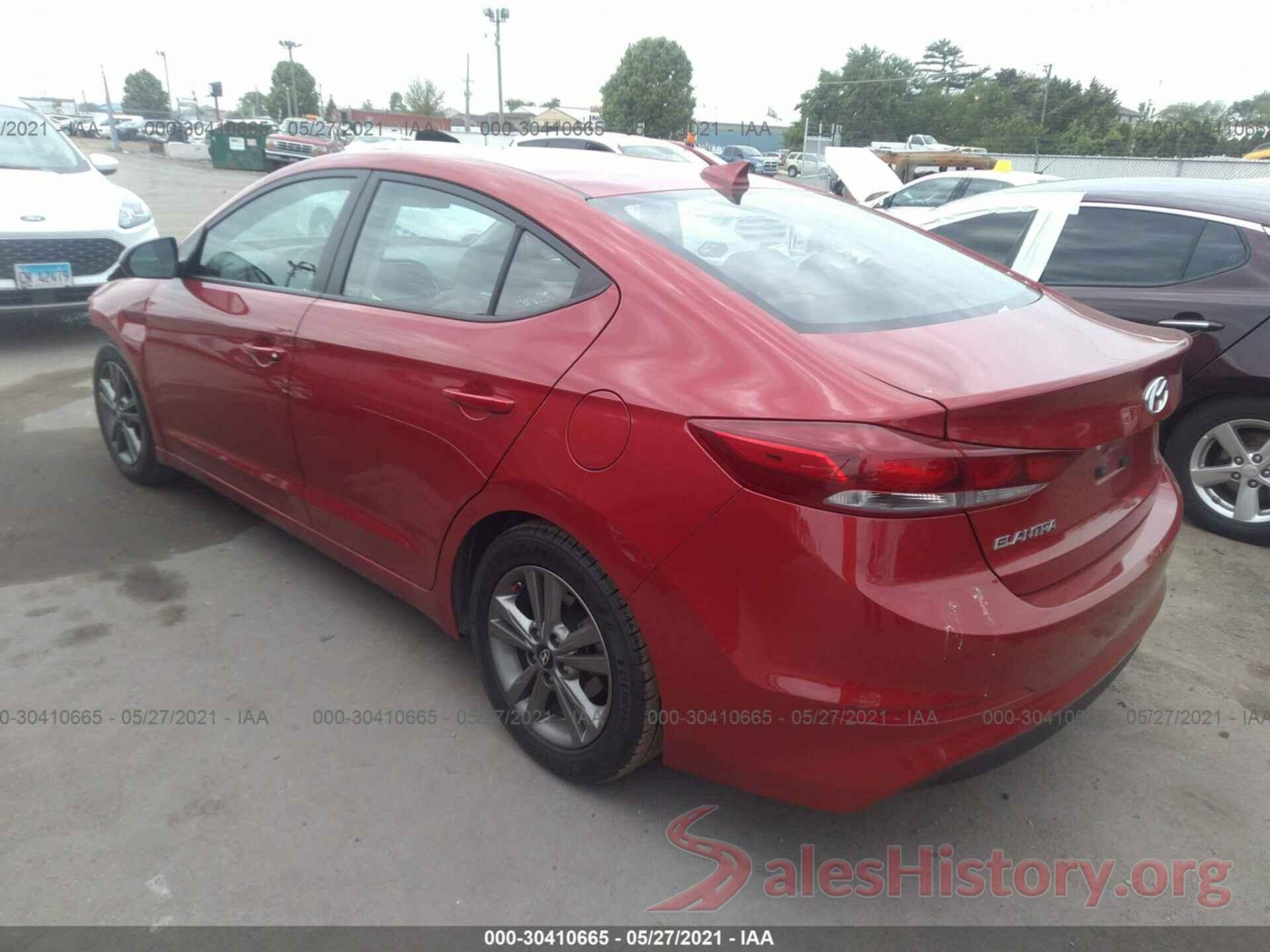 5NPD84LF9JH316390 2018 HYUNDAI ELANTRA