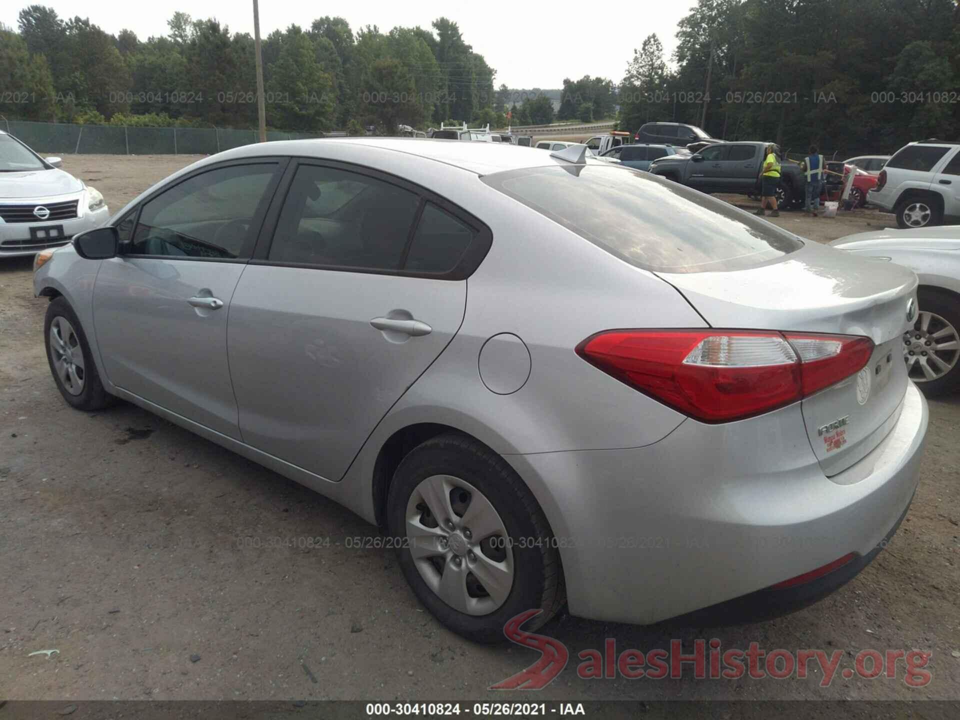 KNAFX4A66G5534078 2016 KIA FORTE