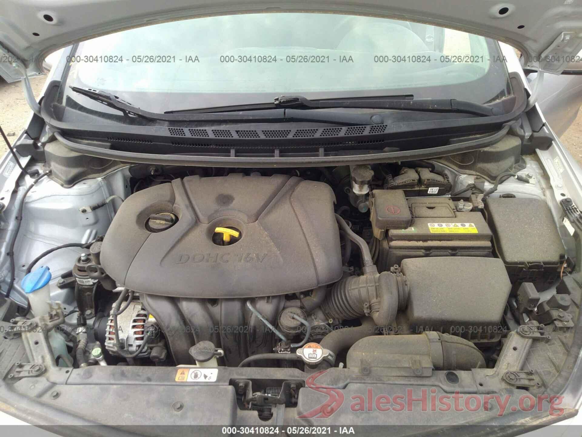 KNAFX4A66G5534078 2016 KIA FORTE