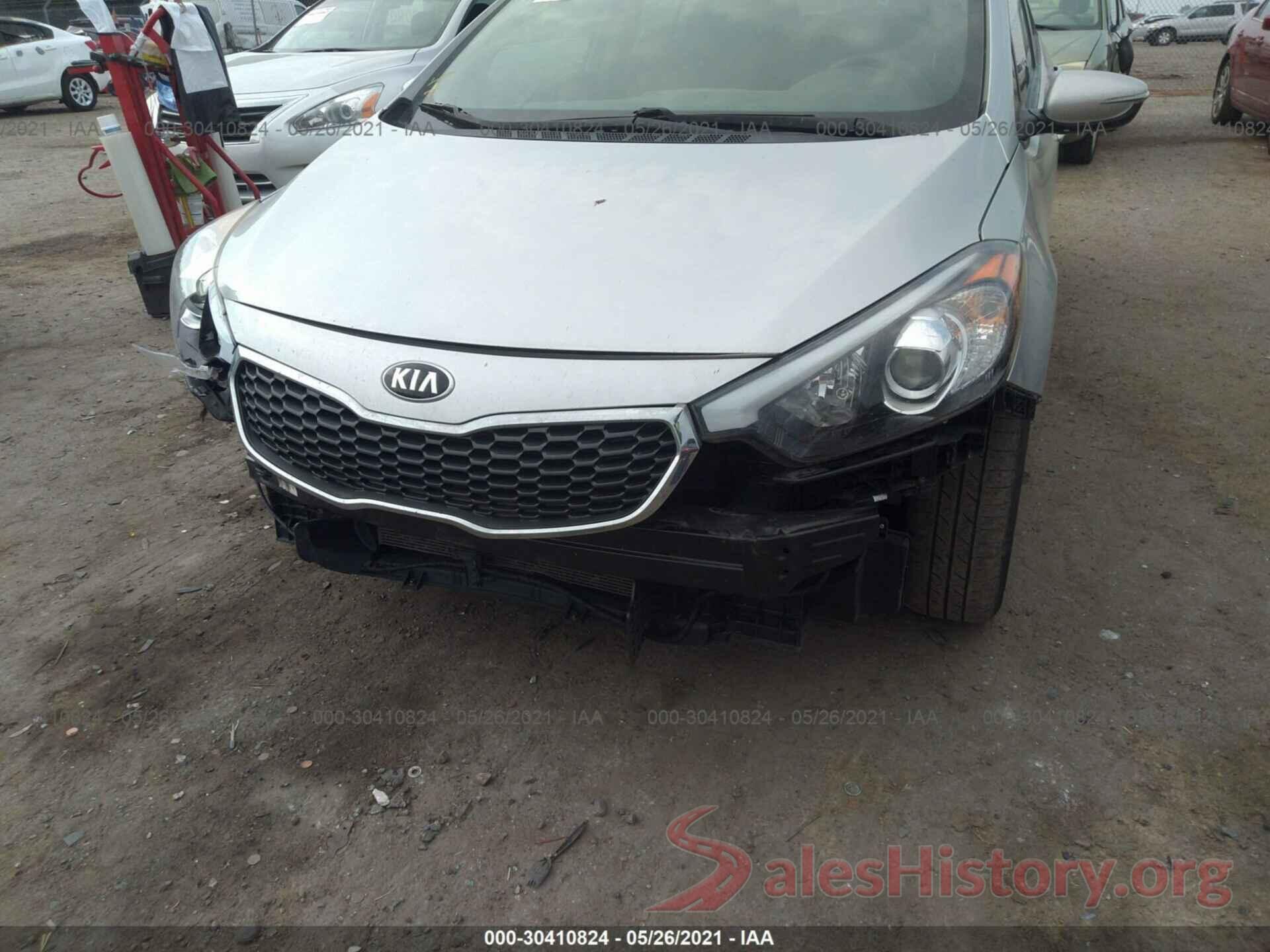 KNAFX4A66G5534078 2016 KIA FORTE