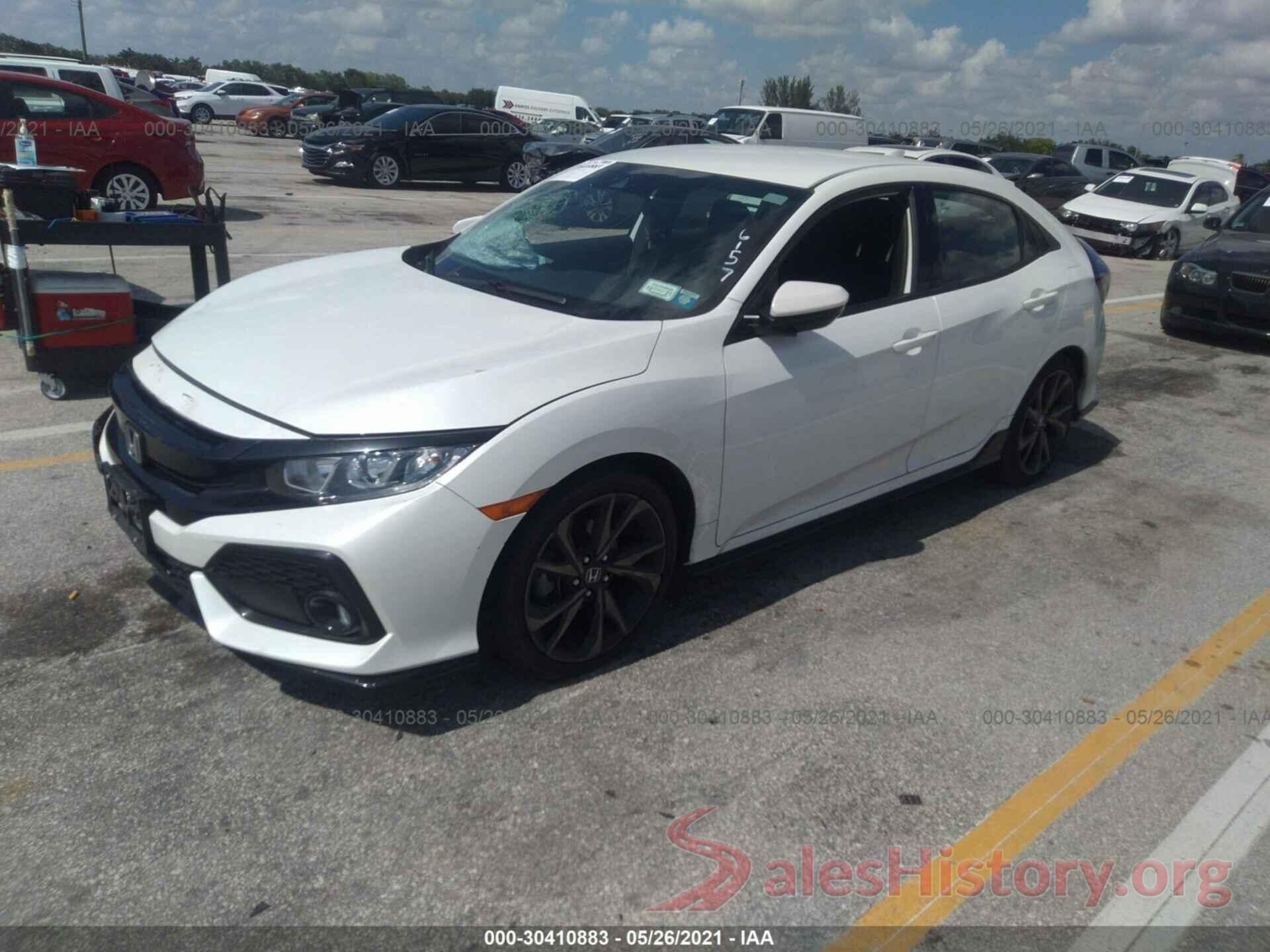 SHHFK7H48KU416157 2019 HONDA CIVIC HATCHBACK