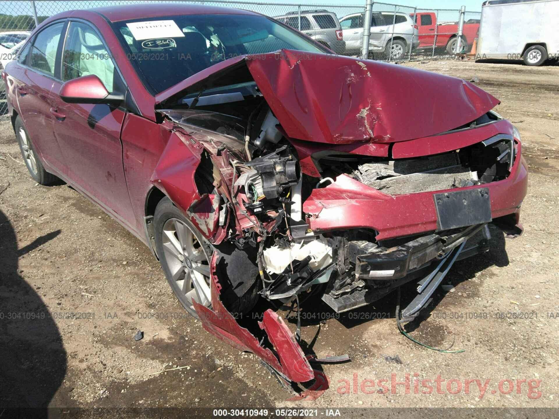 5NPE24AF3GH291827 2016 HYUNDAI SONATA